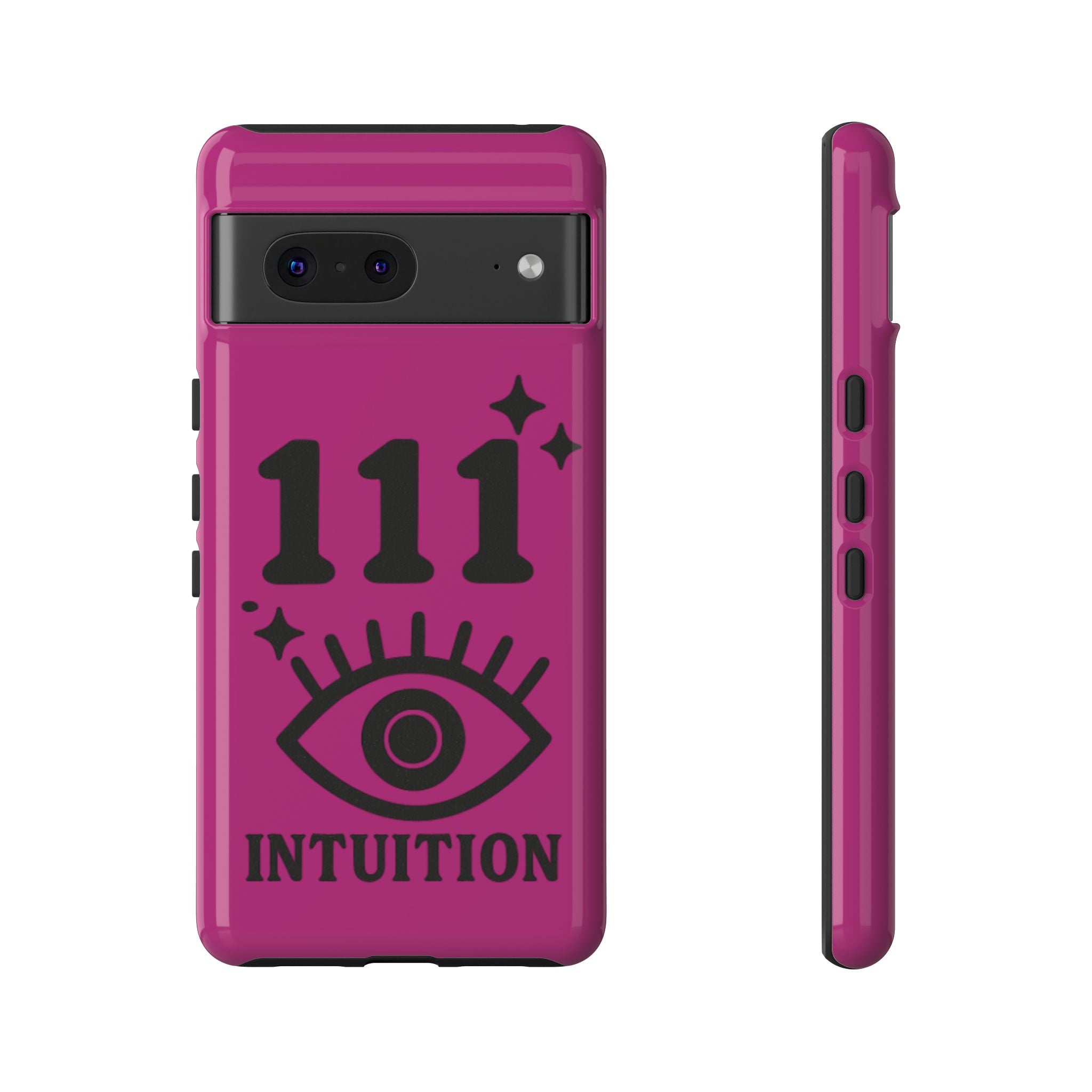 Black & Pink 111 Intuition Phone Case