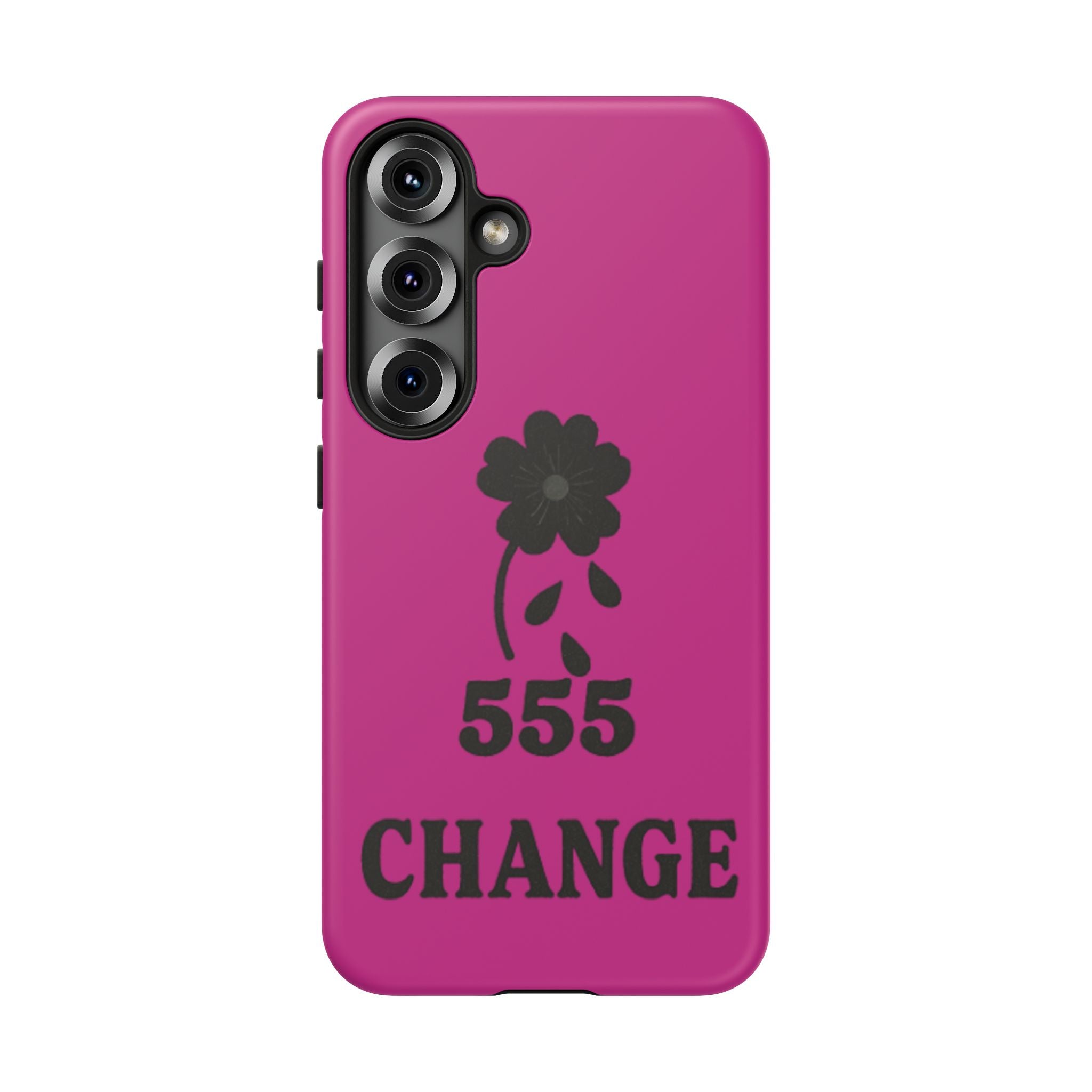 Black & Pink 555 Change Phone Case
