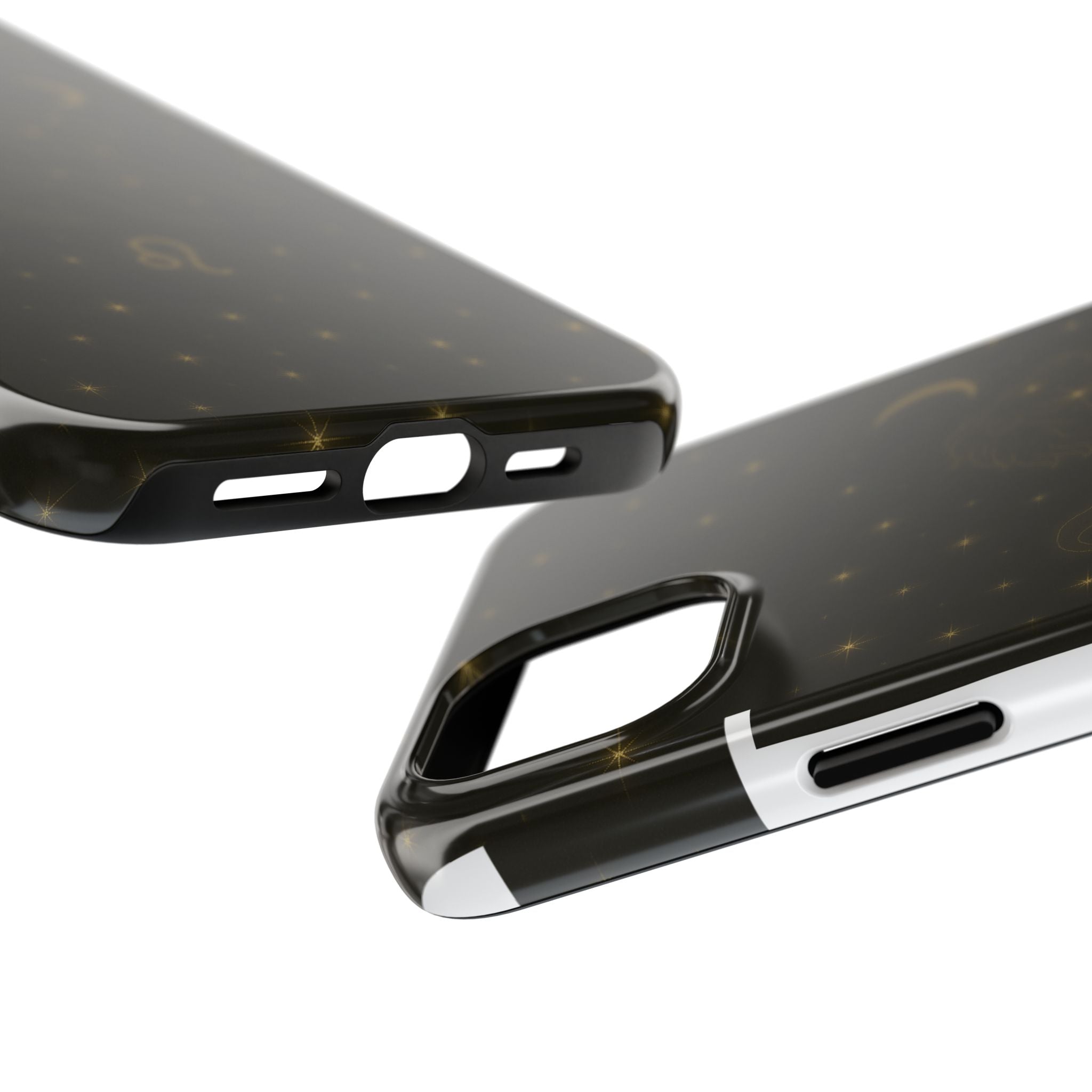 Leo Constellation Tough Phone Case — Zodiac Lion Design with Moon & Stars