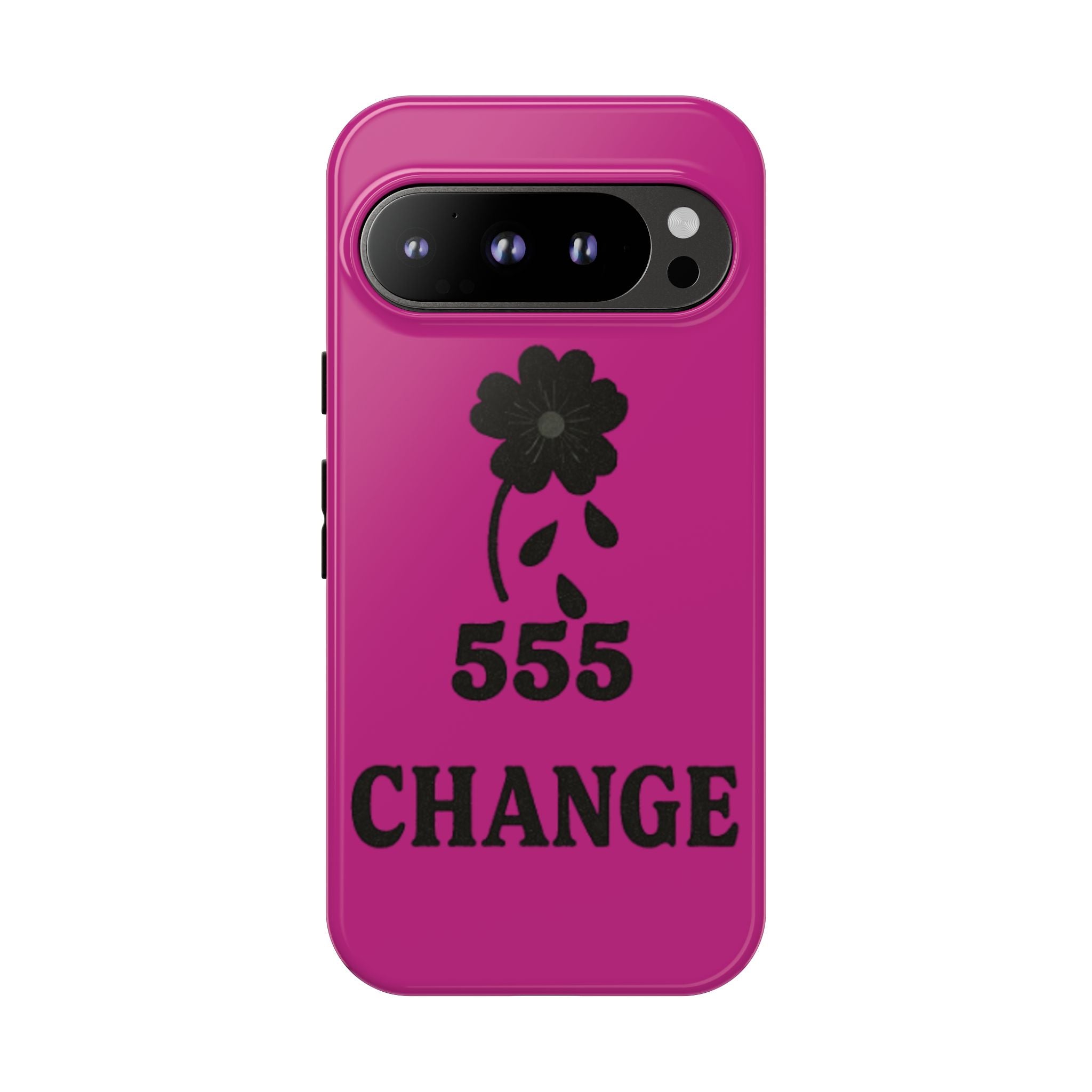 Black & Pink 555 Change Phone Case
