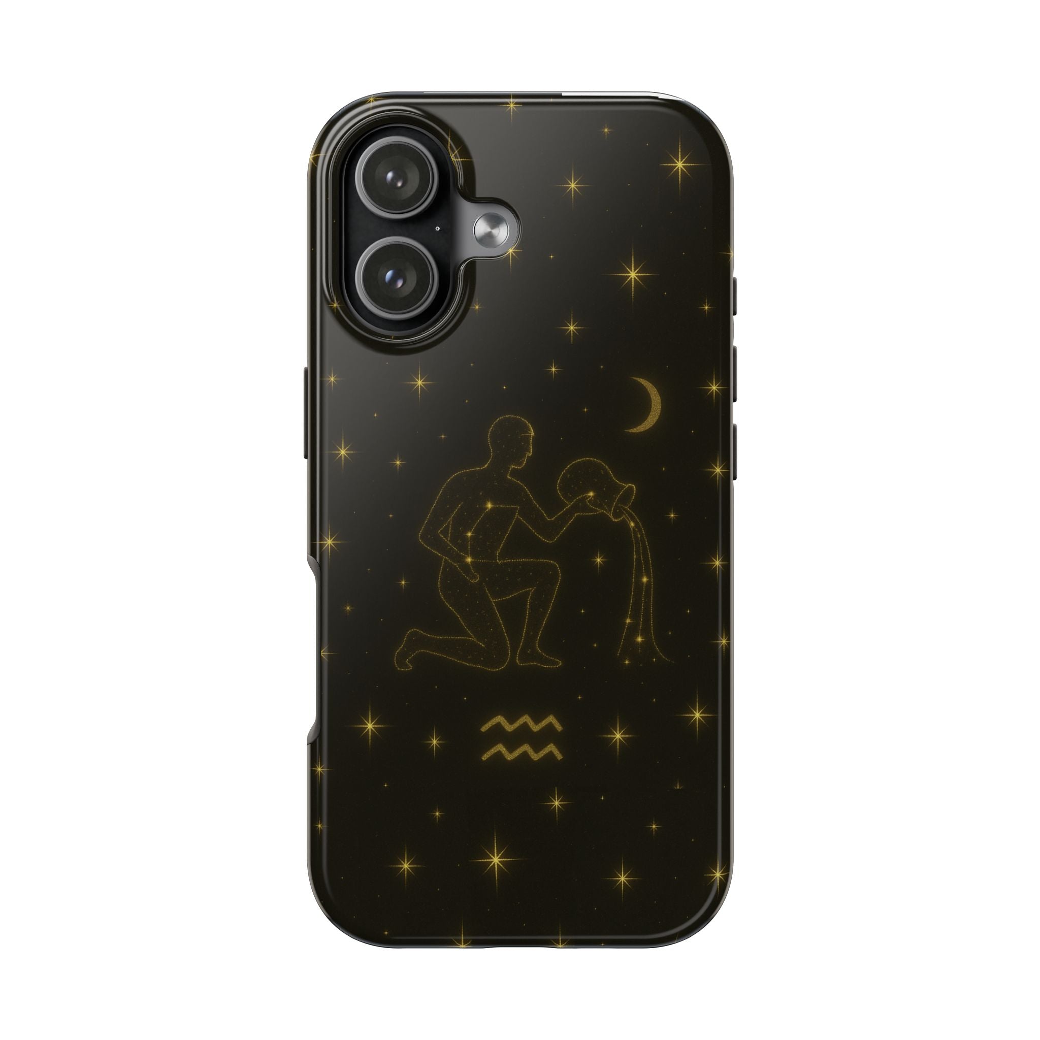 Aquarius Constellation Tough Phone Case — Zodiac Water-Bearer Astrology Design