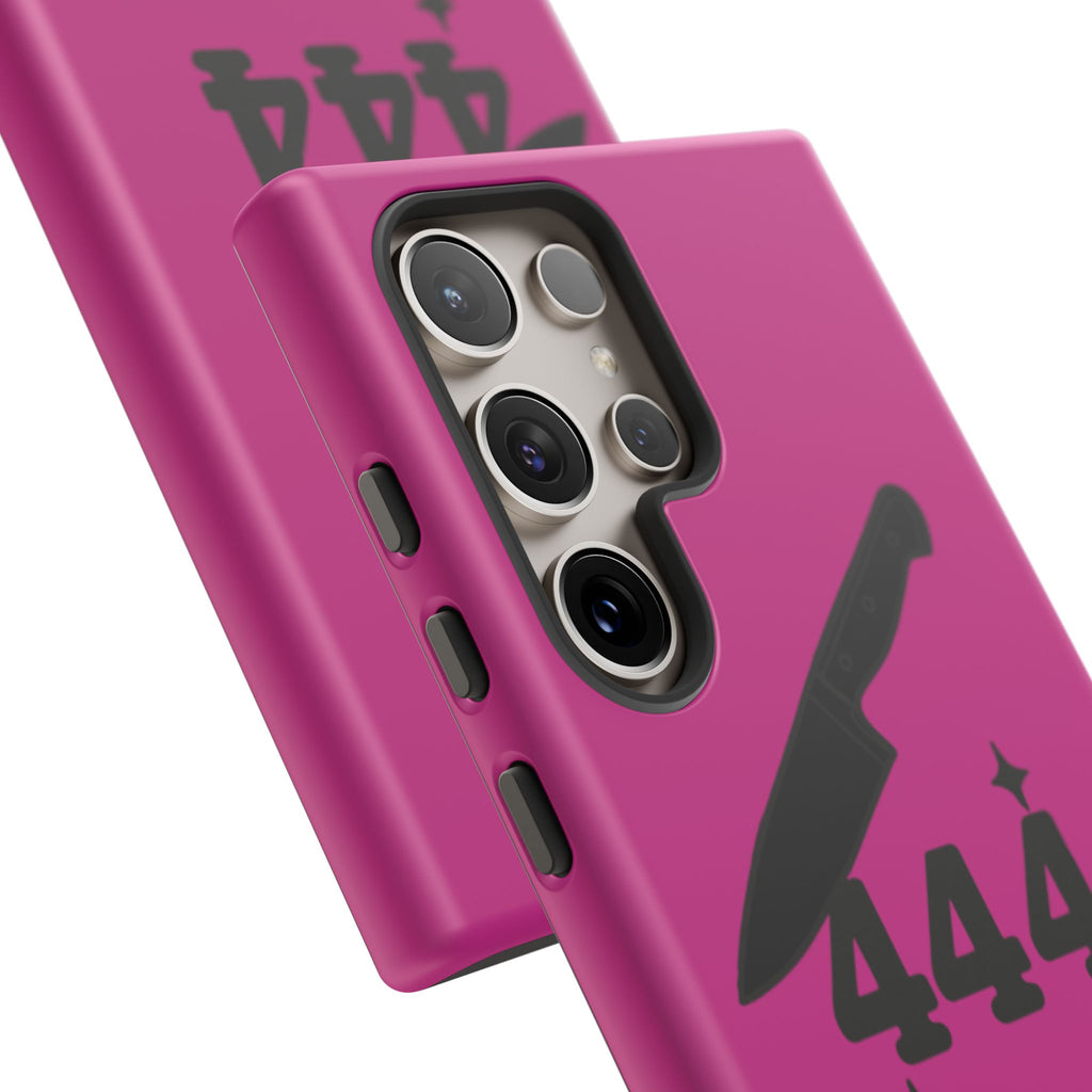 Black & Pink 444 Protection Phone Case