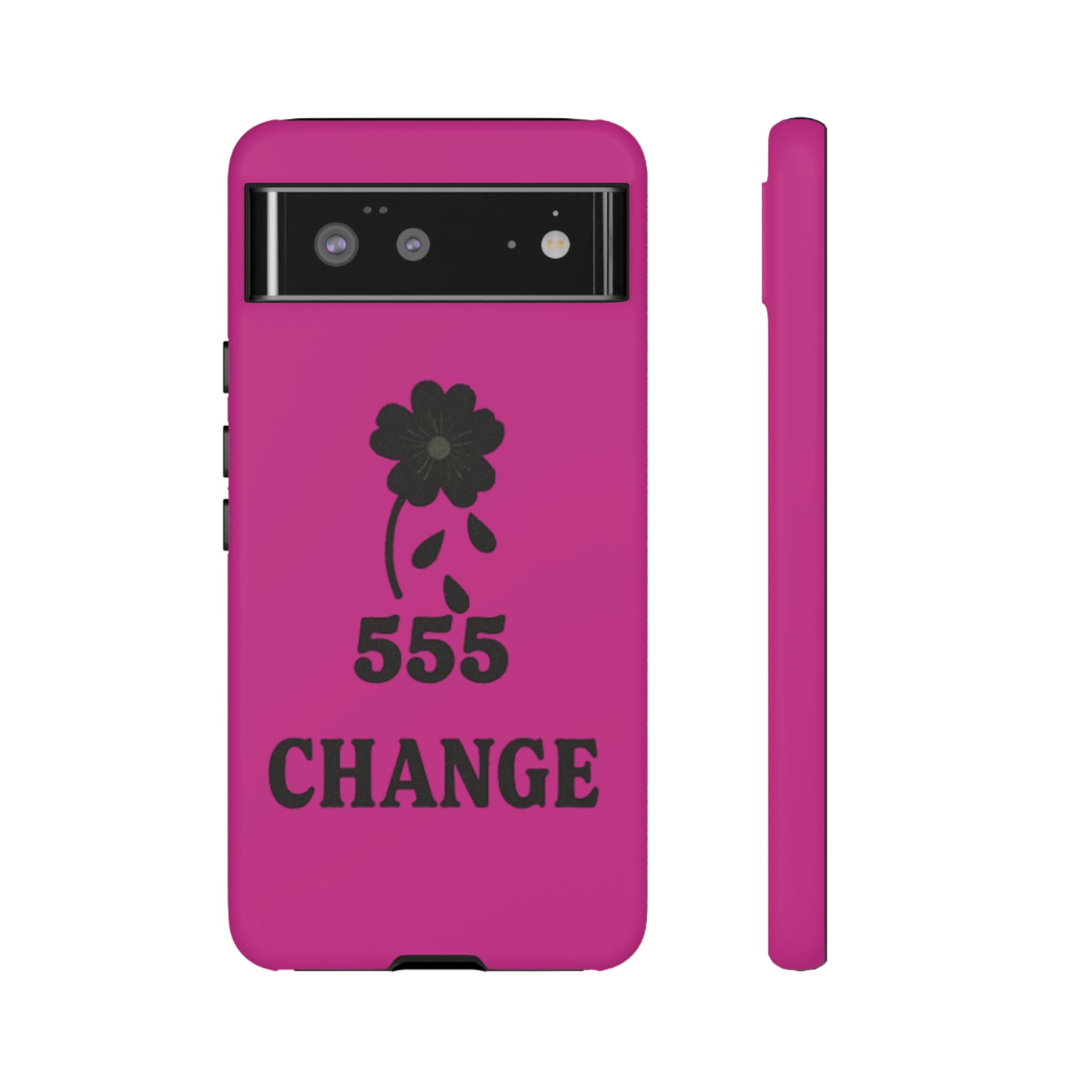 Black & Pink 555 Change Phone Case