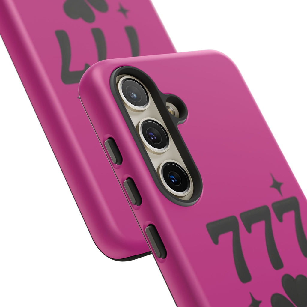 Black & Pink 777 Luck Phone Case