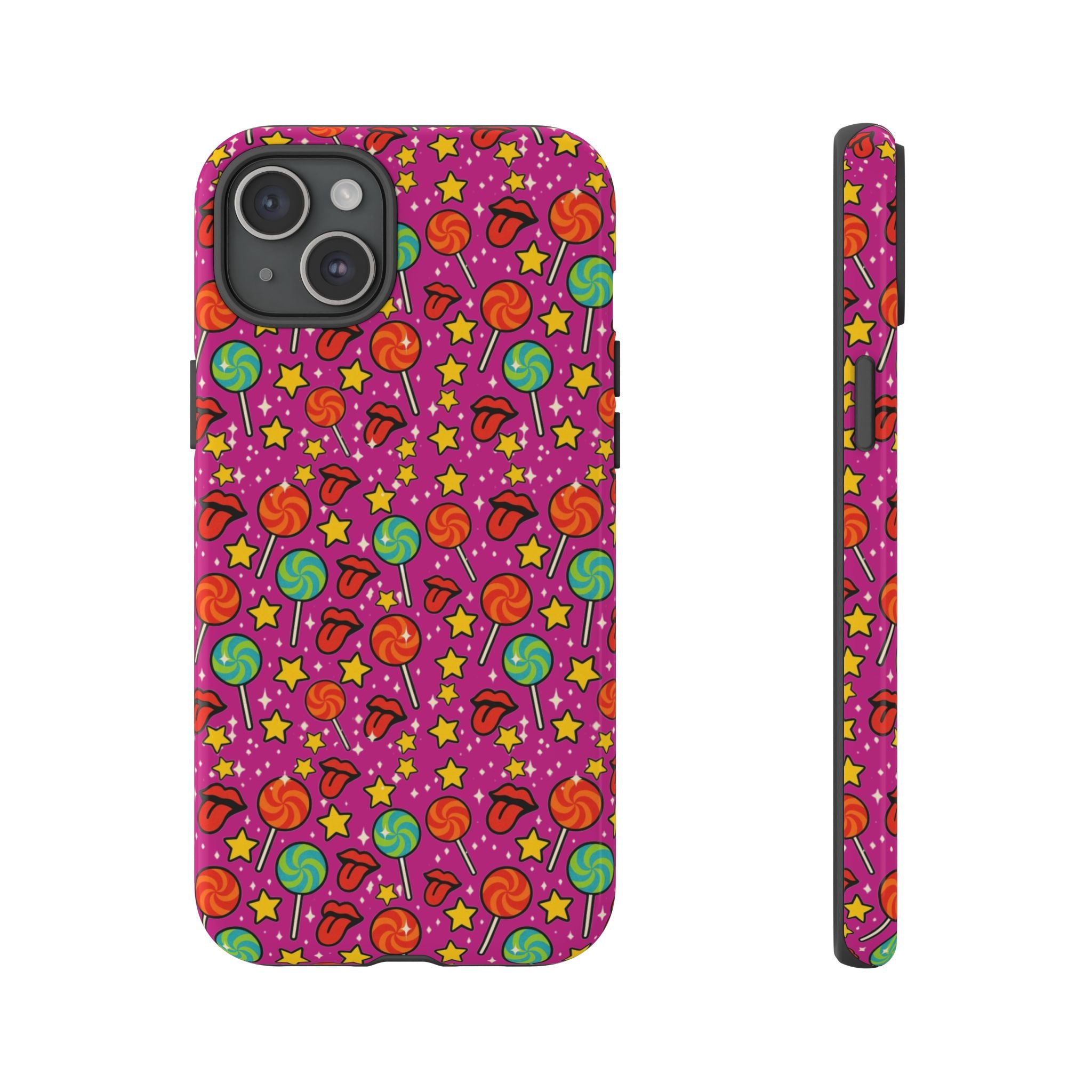 Lollipops & Lips Retro Phone Cases