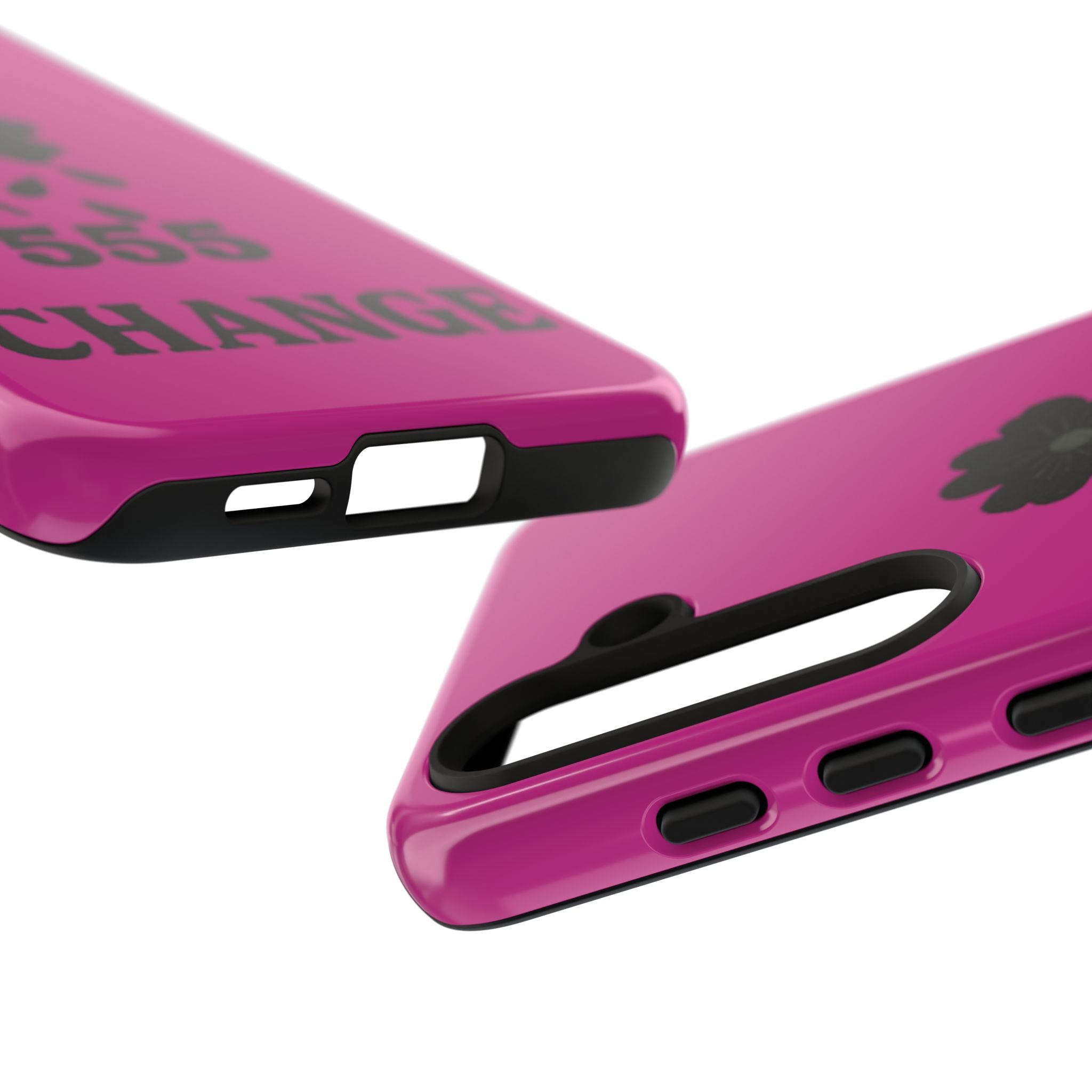 Black & Pink 555 Change Phone Case