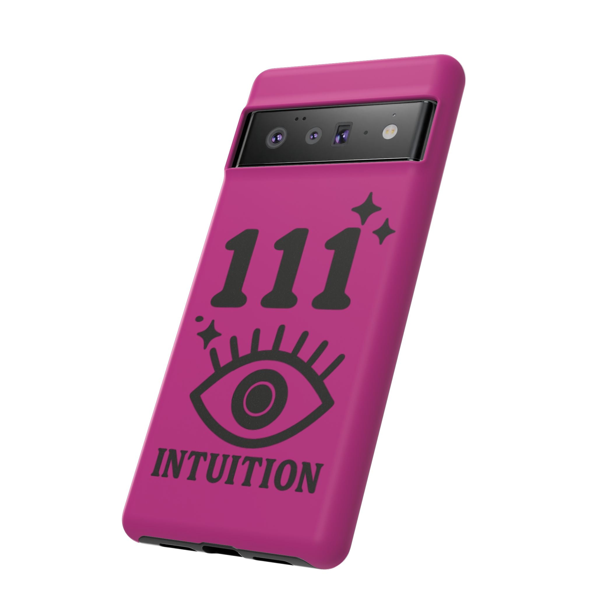 Black & Pink 111 Intuition Phone Case