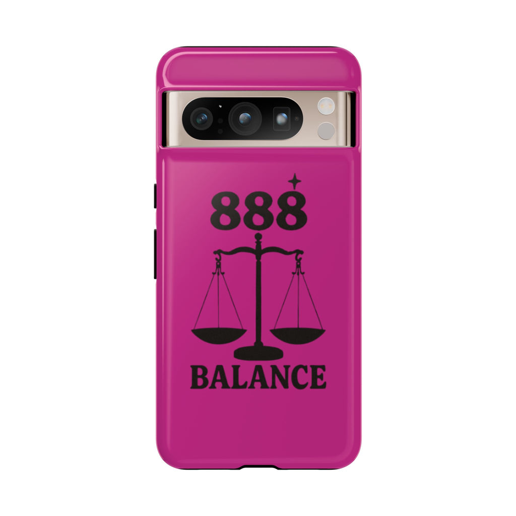 Black & Pink 888 Balance Phone Case