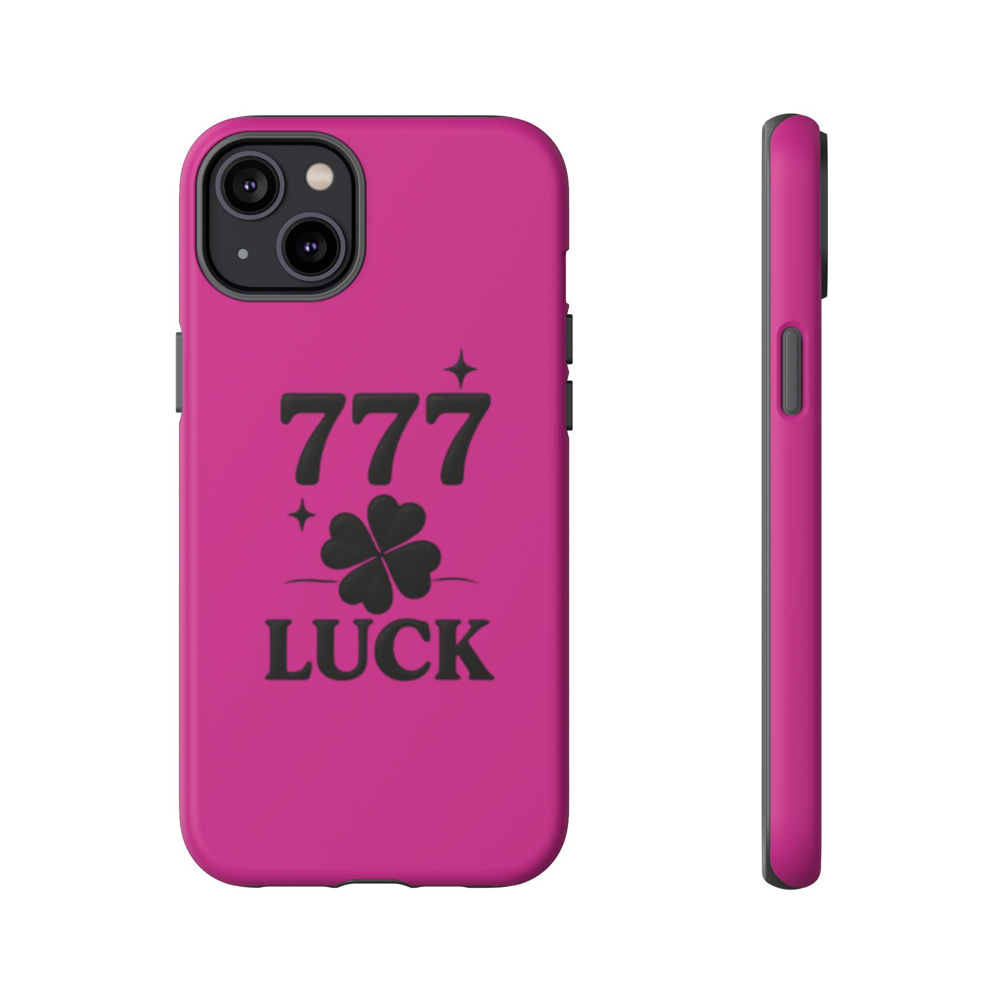 Black & Pink 777 Luck Phone Case