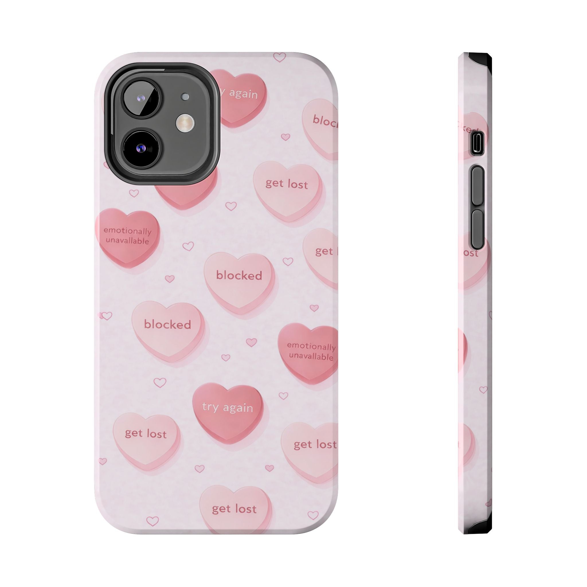 Non-Conversation Hearts Phone Case