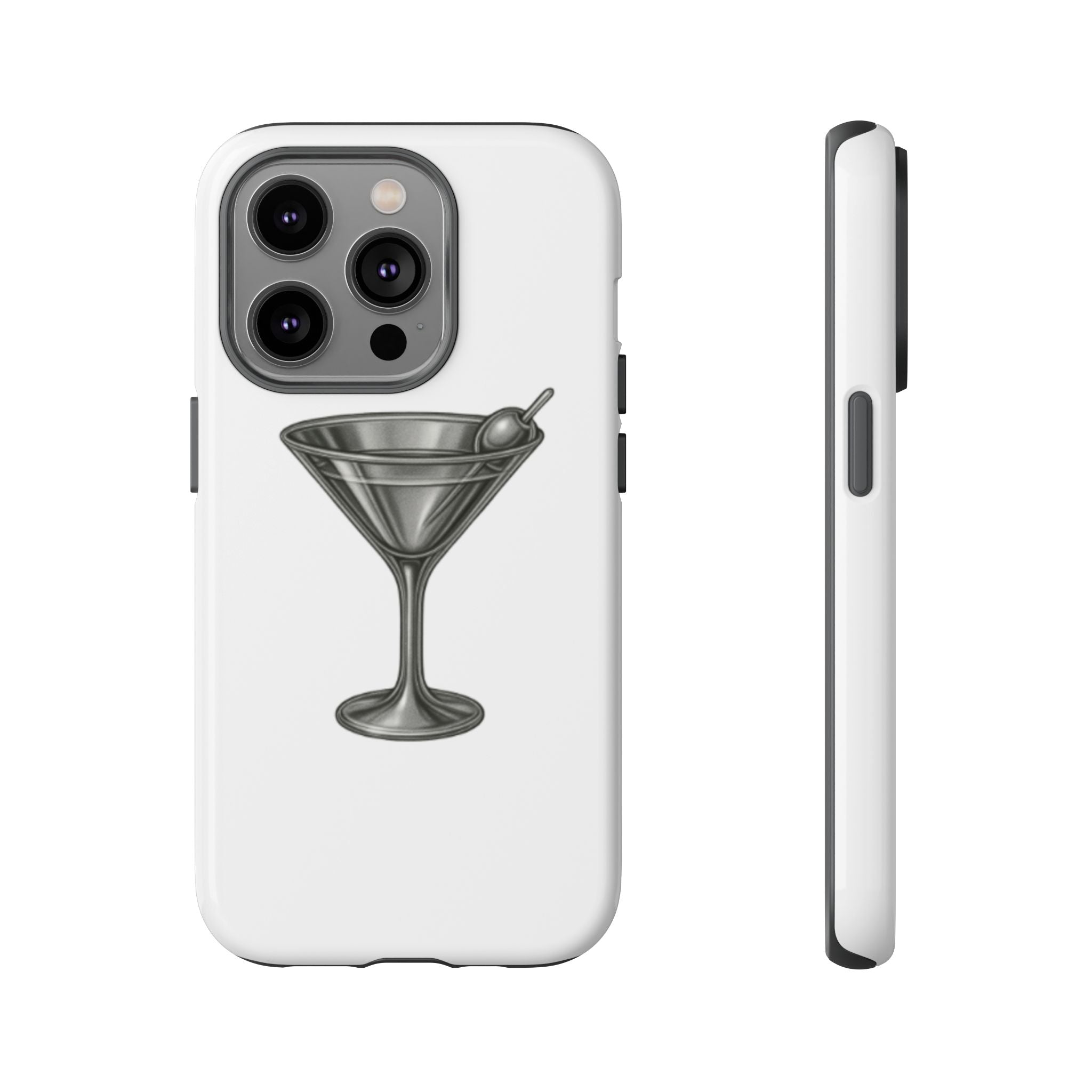 Silver Martini Tough Case