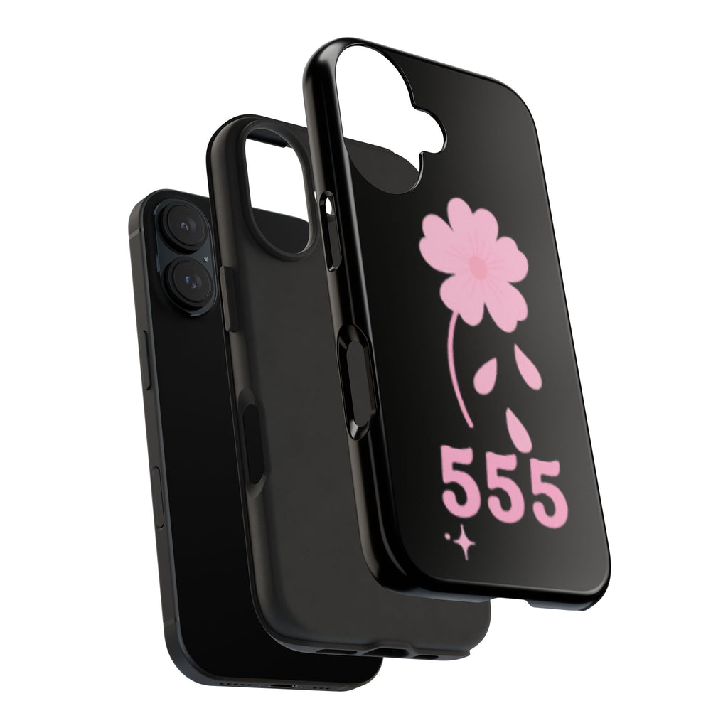 Black & Pink 555 Phone Case