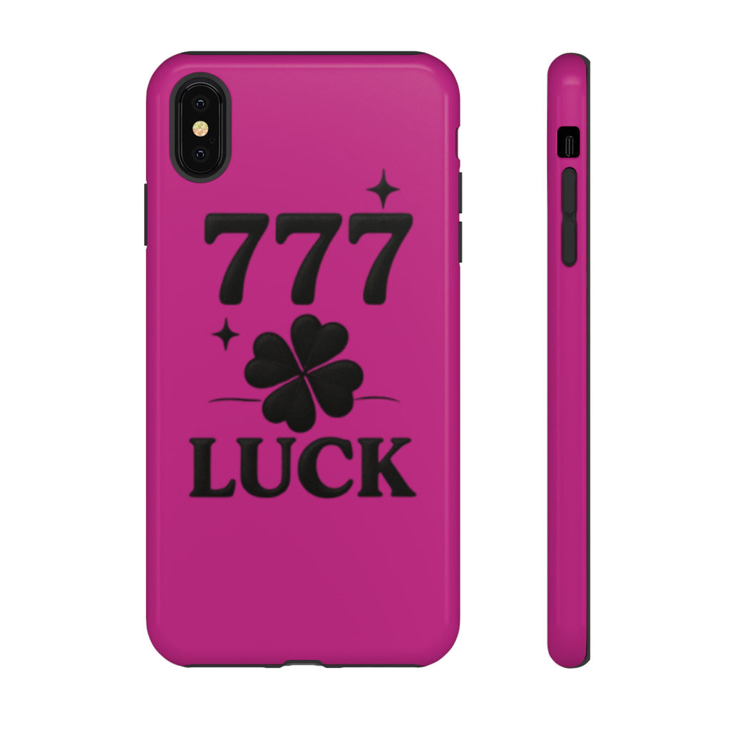 Black & Pink 777 Luck Phone Case