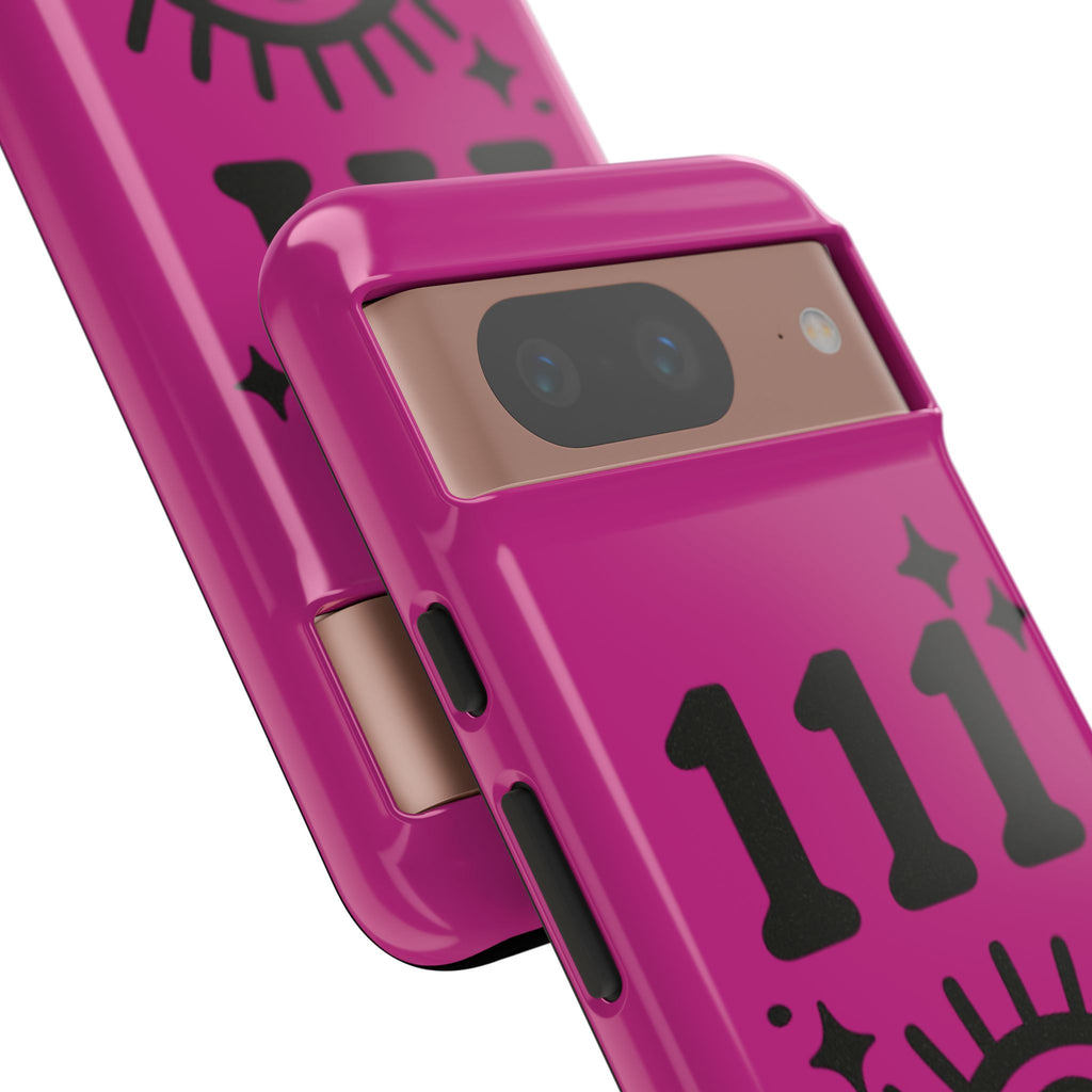 Black & Pink 111 Intuition Phone Case