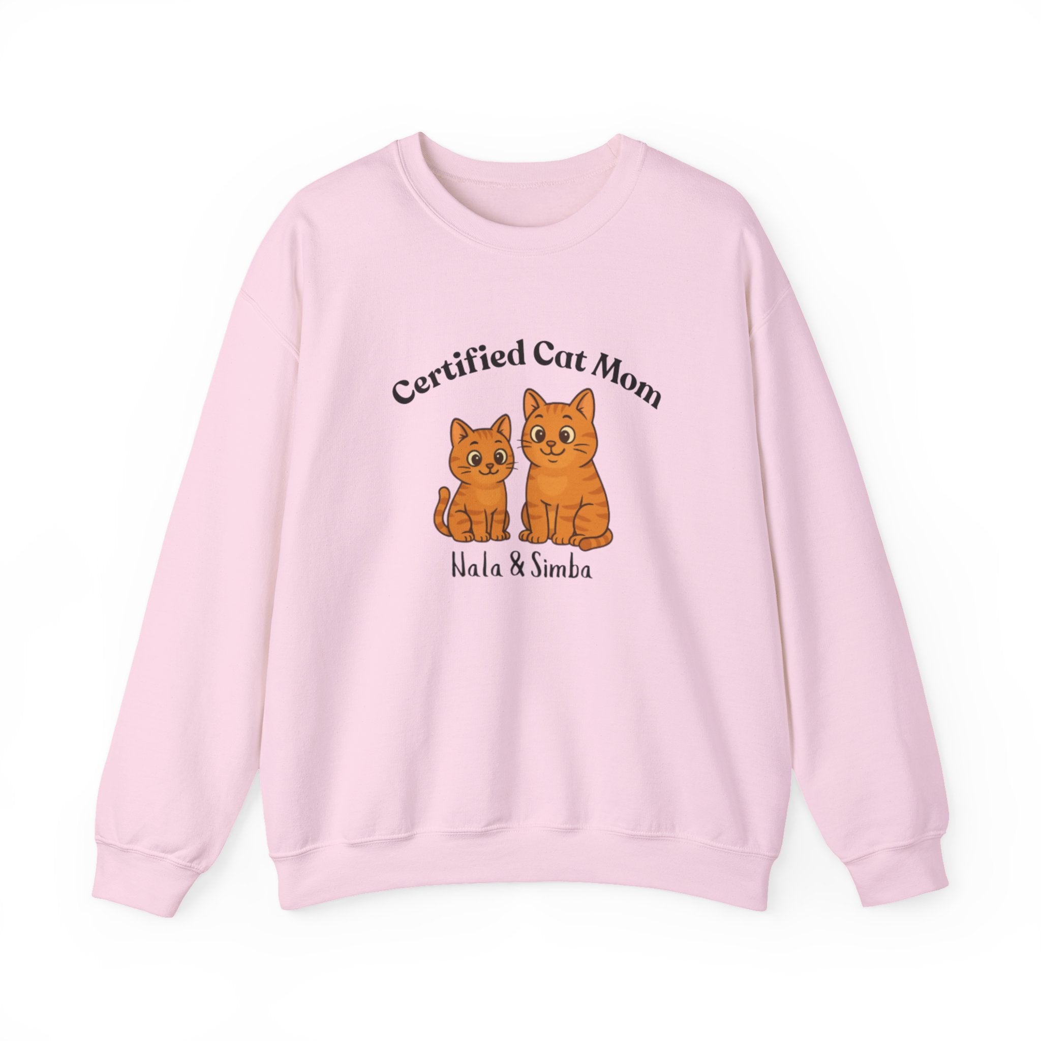 Custom Pet Sweatshirt — "Certified Cat Mom"
