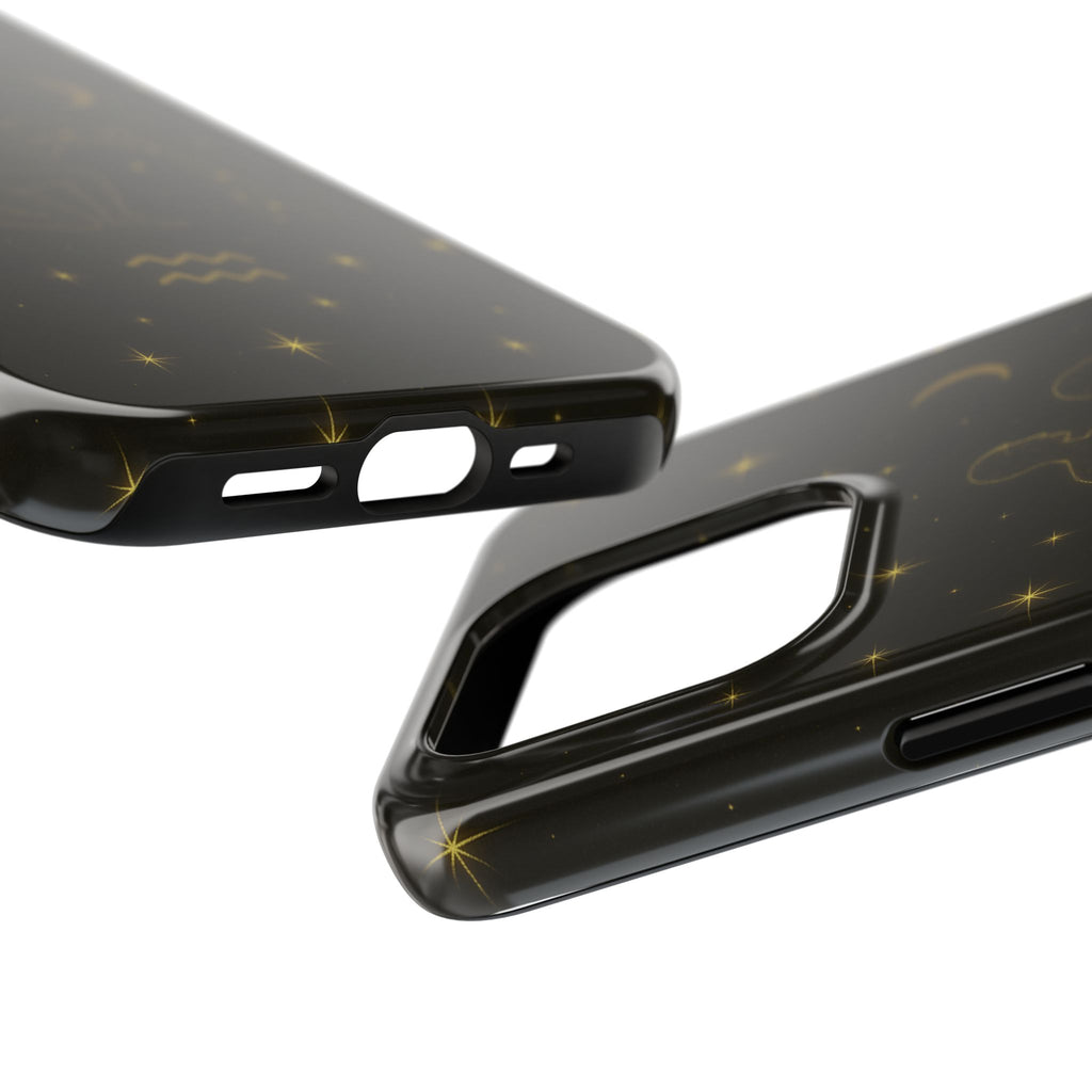 Aquarius Constellation Tough Phone Case — Zodiac Water-Bearer Astrology Design