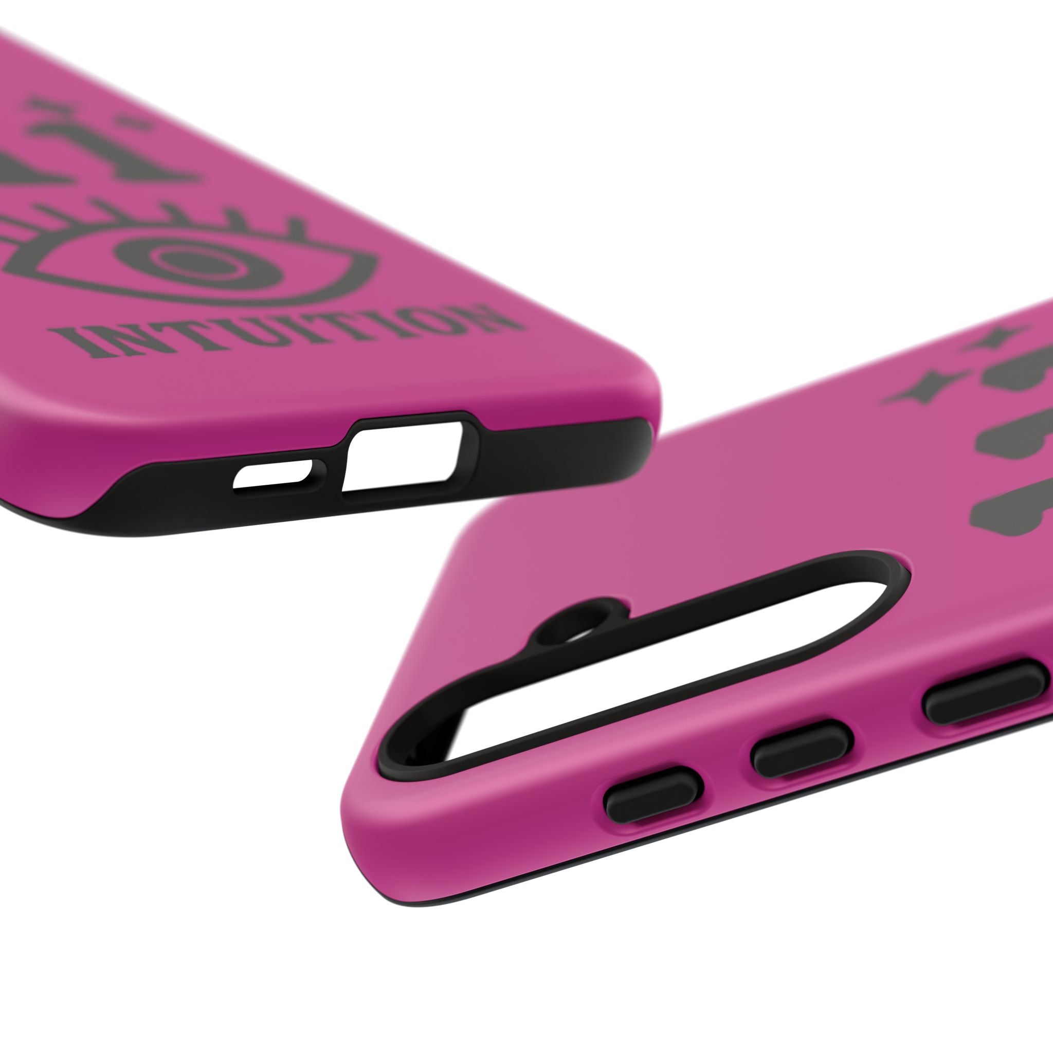 Black & Pink 111 Intuition Phone Case