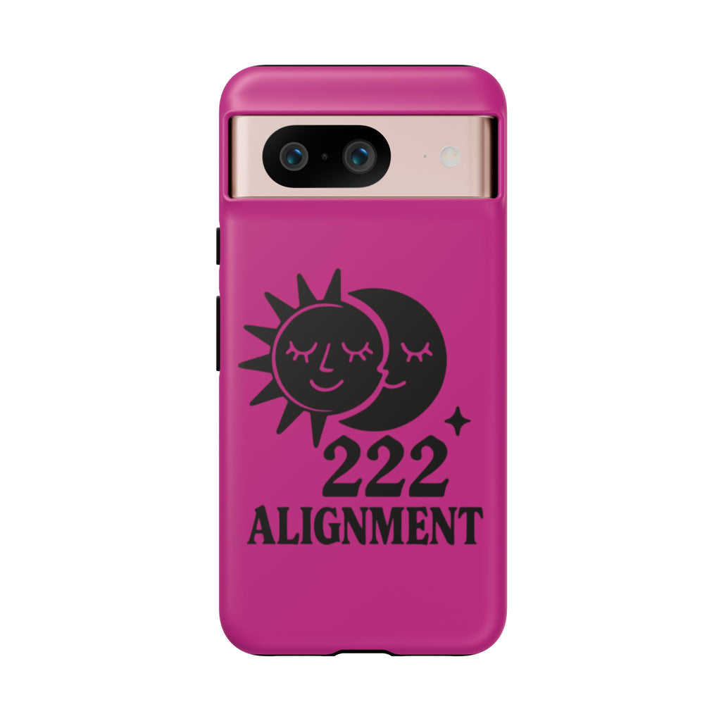 Black & Pink 222 Alignment Phone Case