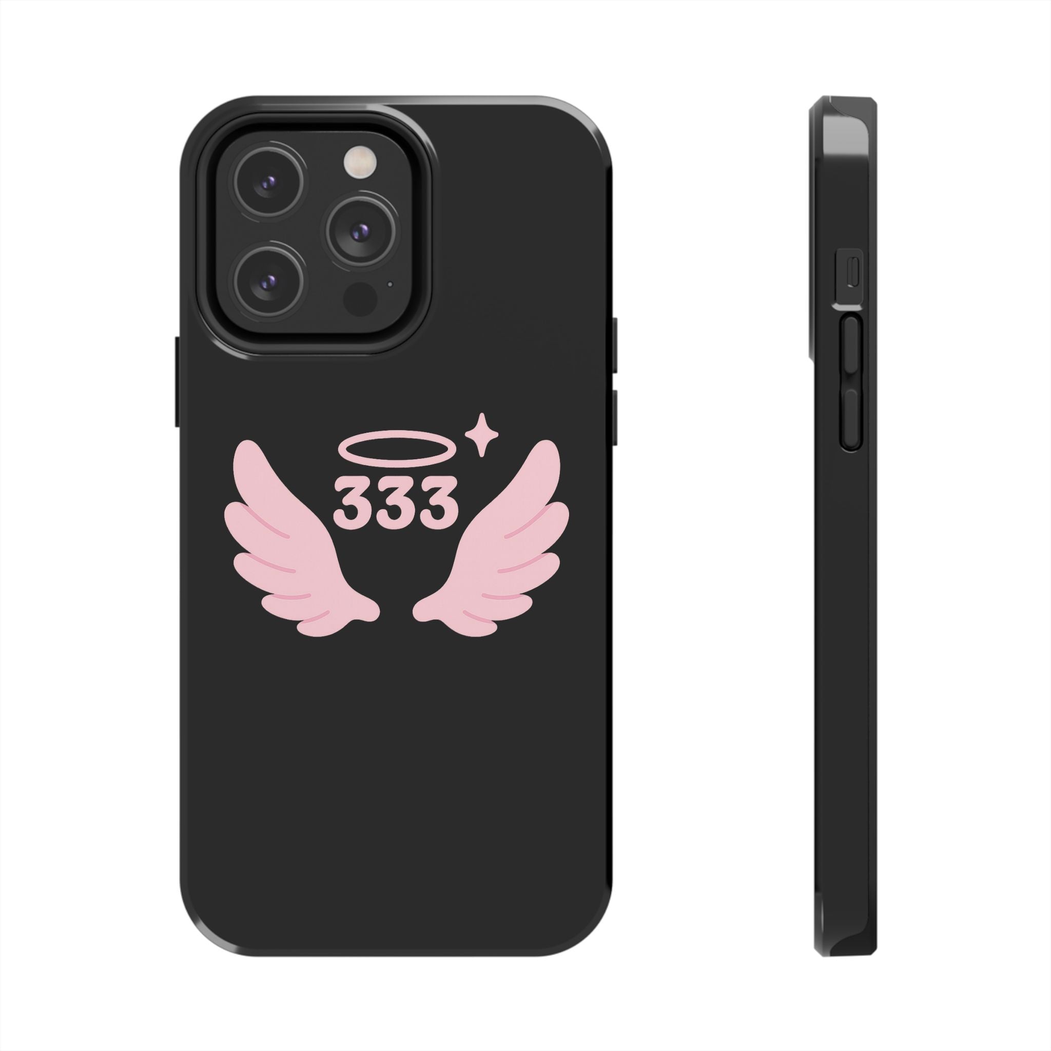 Black & Pink 333 Phone Case