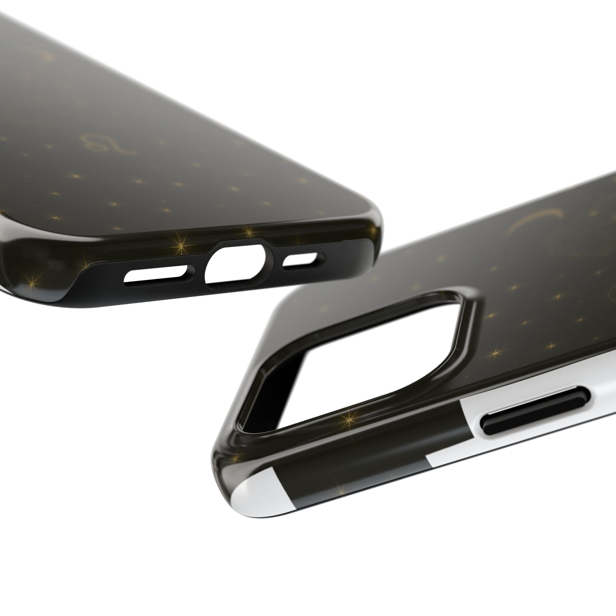 Leo Constellation Tough Phone Case — Zodiac Lion Design with Moon & Stars