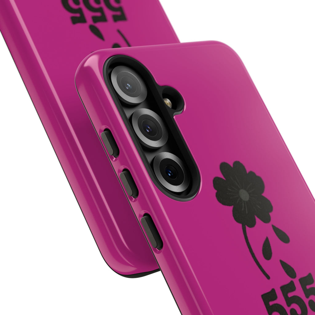 Black & Pink 555 Change Phone Case