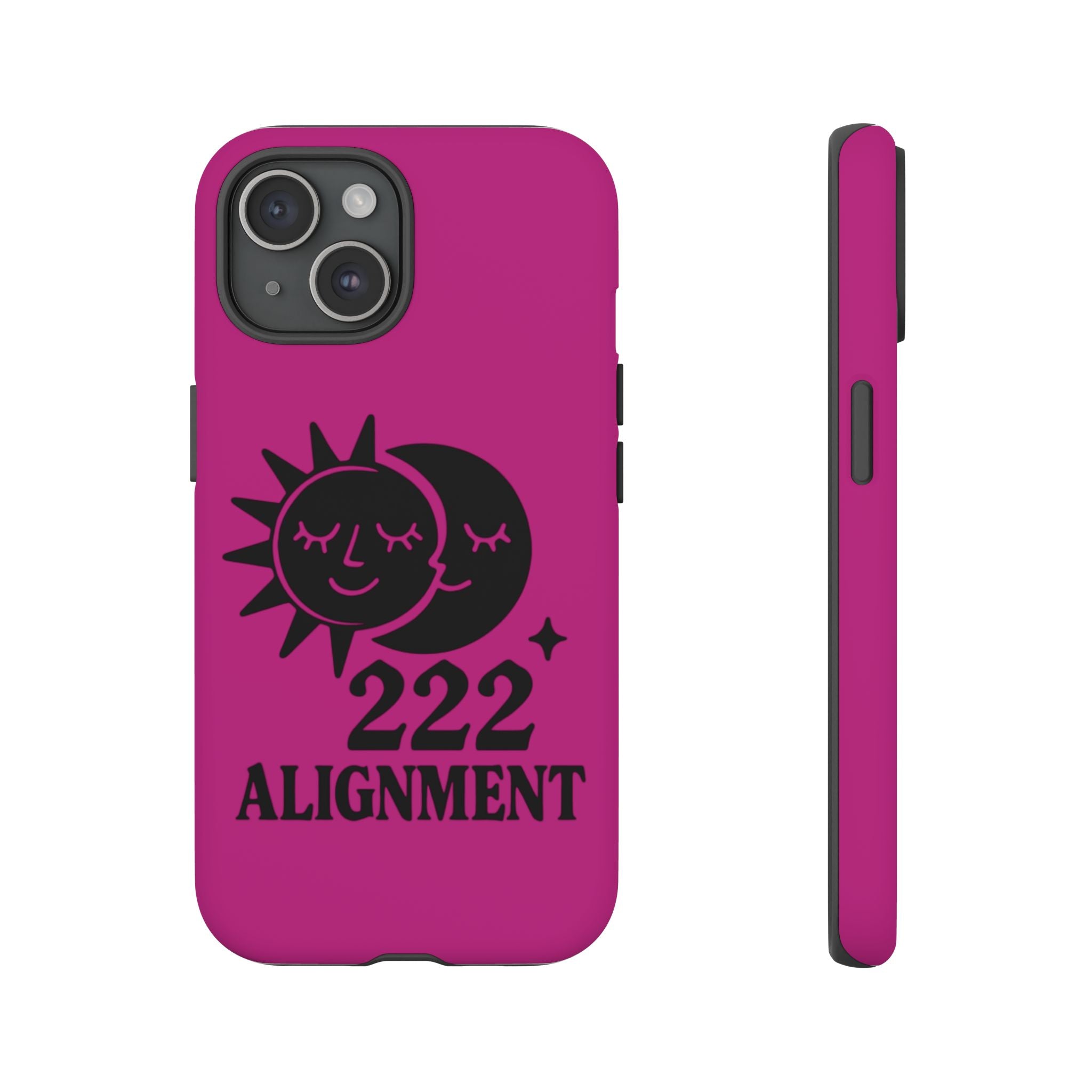 Black & Pink 222 Alignment Phone Case