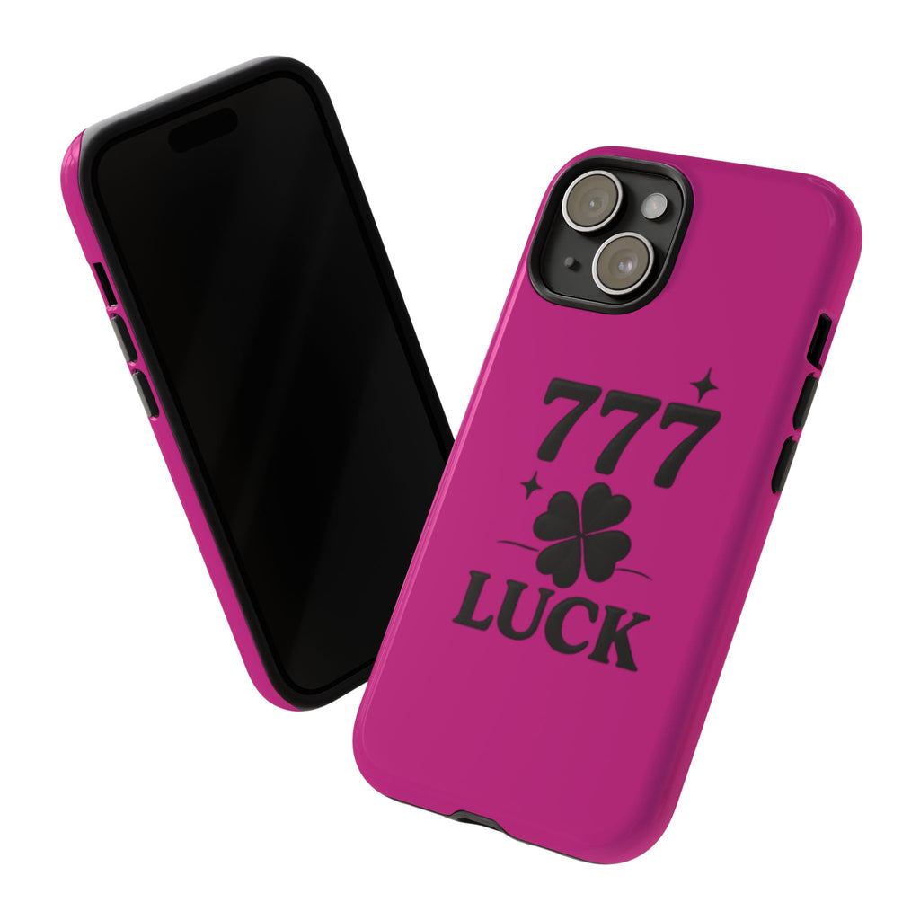 Black & Pink 777 Luck Phone Case