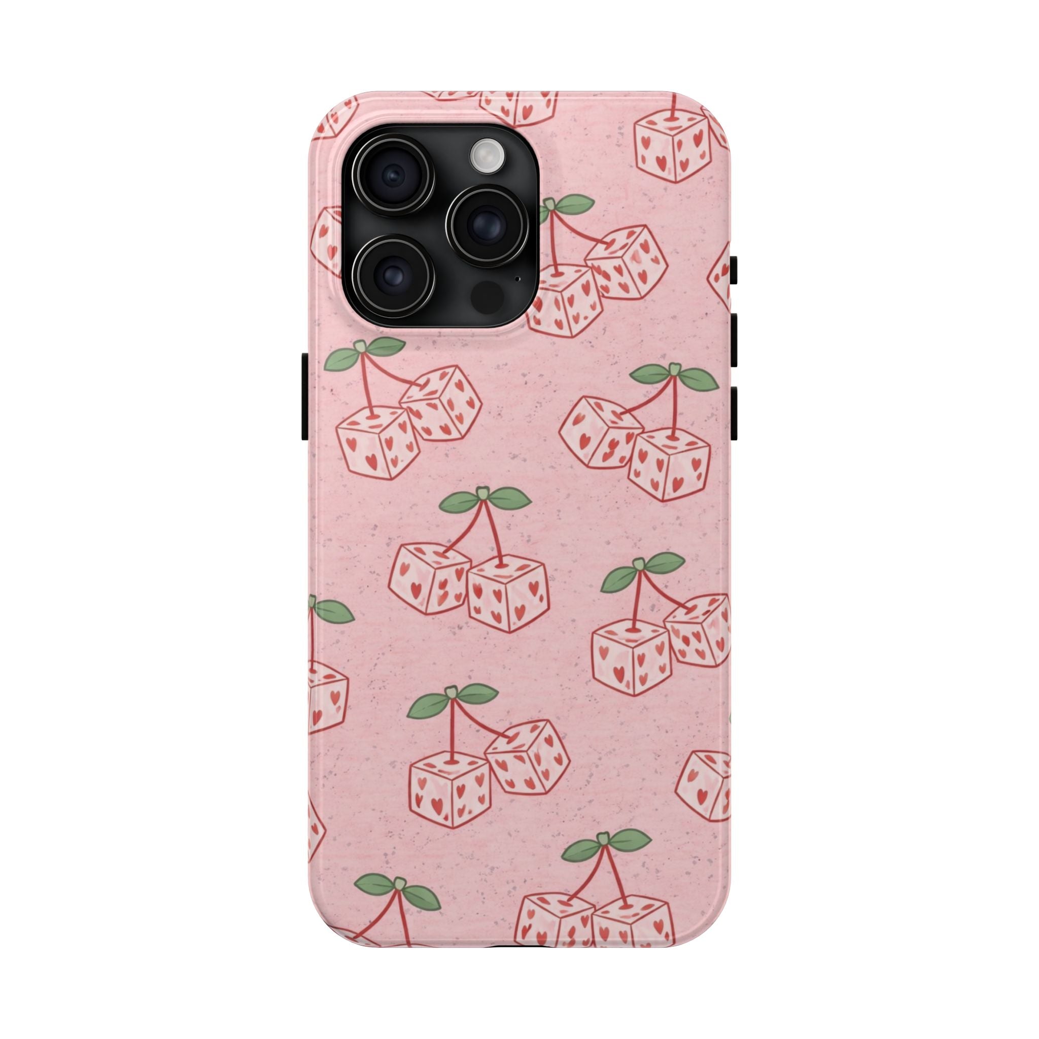 Cherry Di Hearts Phone Case