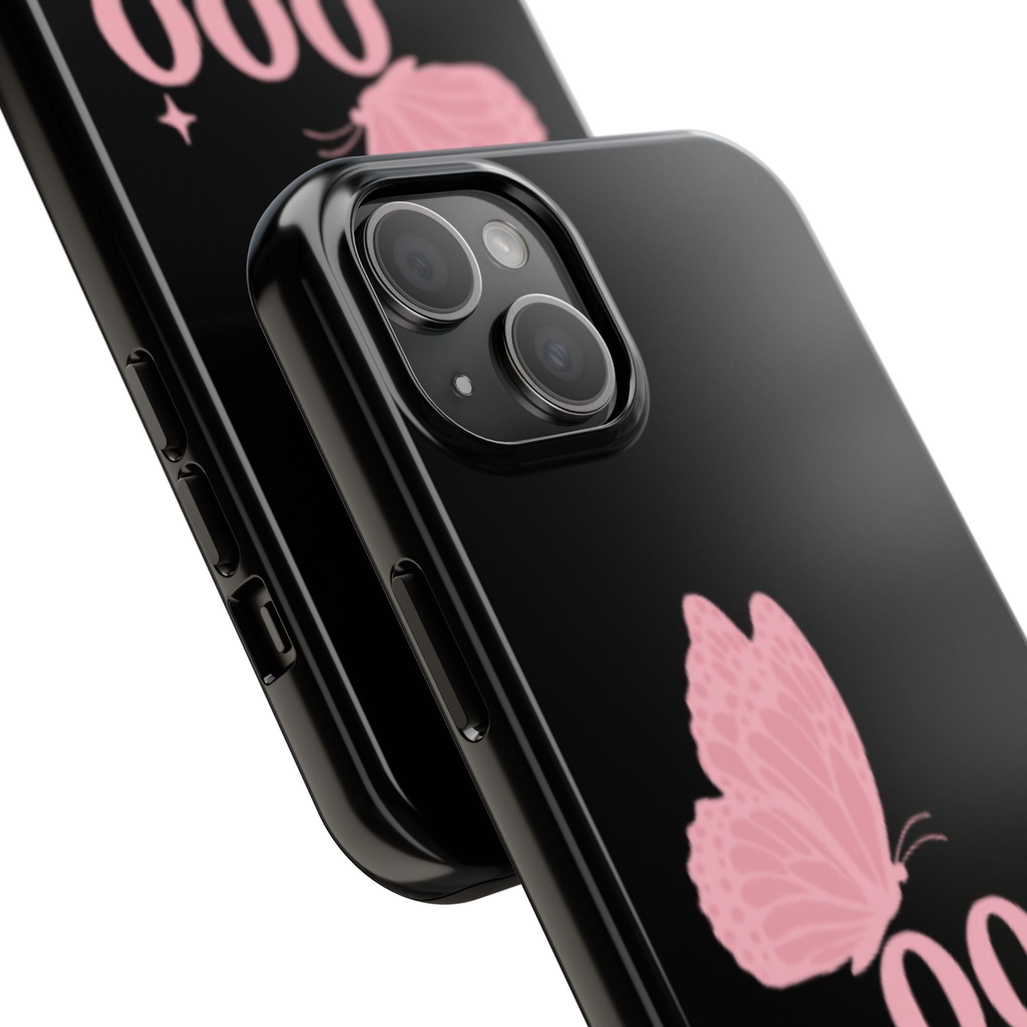Black & Pink 000 Phone Case