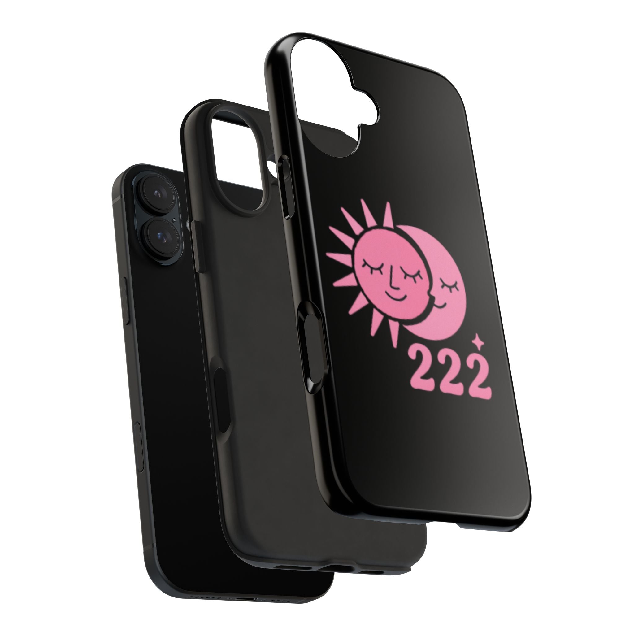 Black & Pink 222 Phone Case