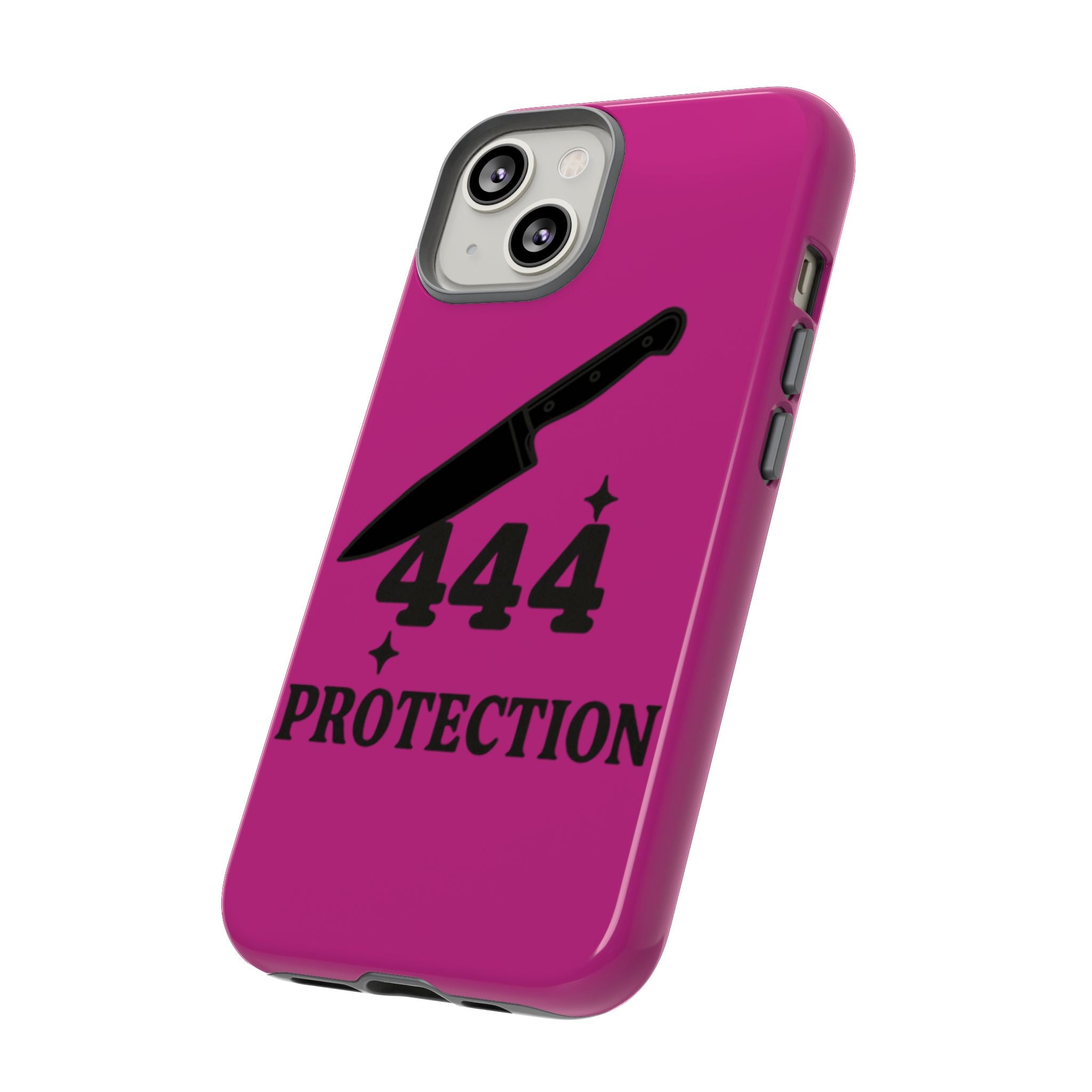 Black & Pink 444 Protection Phone Case