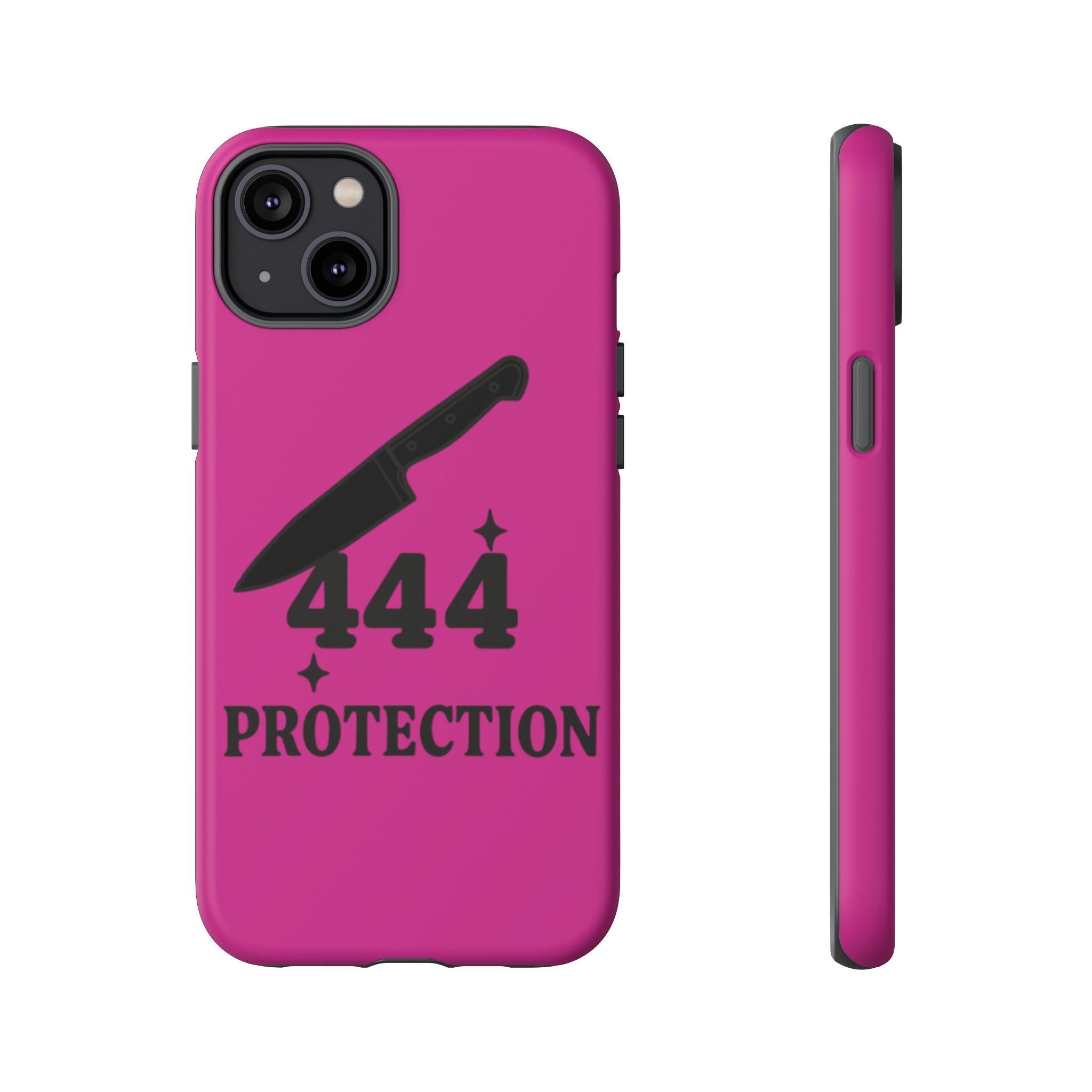 Black & Pink 444 Protection Phone Case
