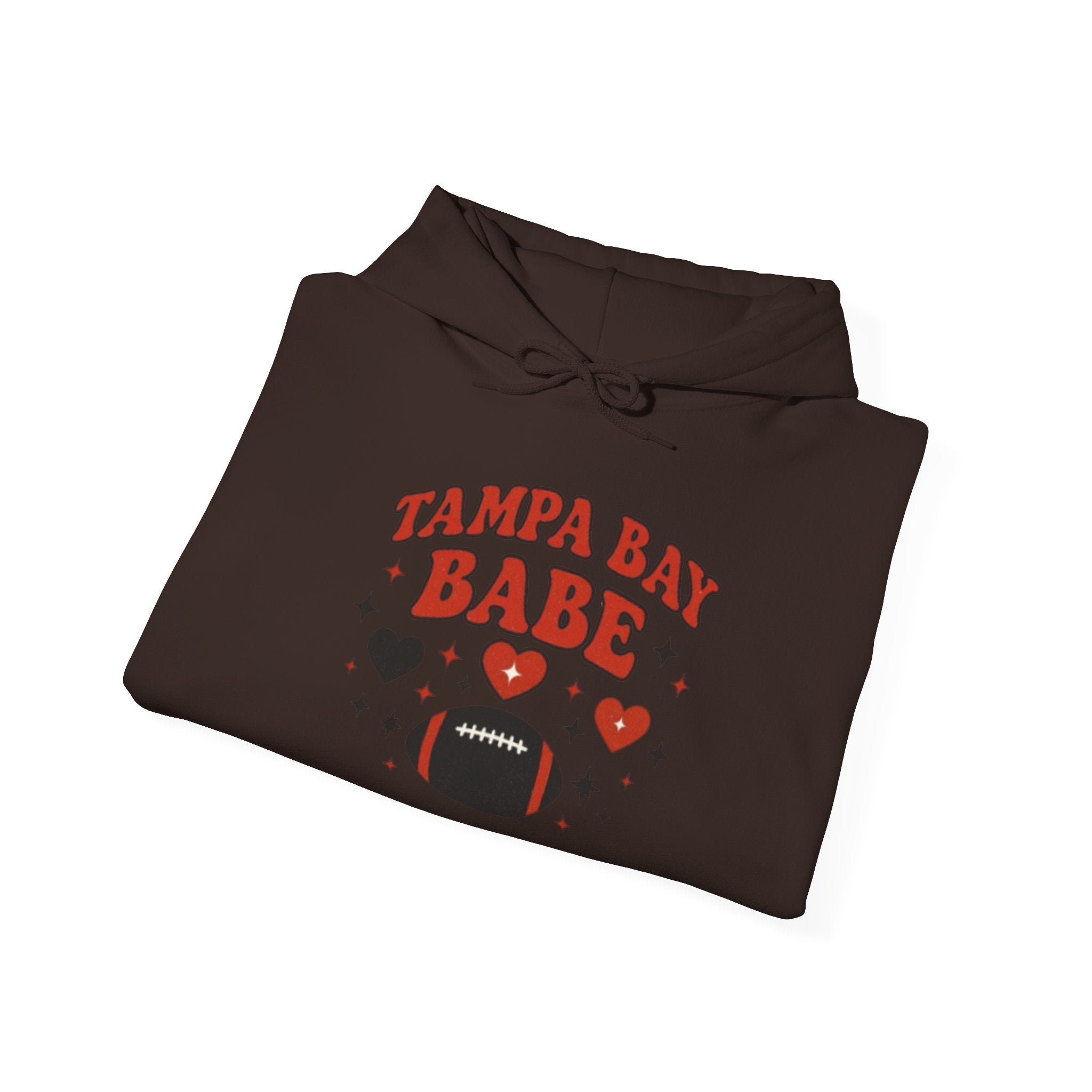 Tampa Bay Babe Cute Football Girlie Hoodie
