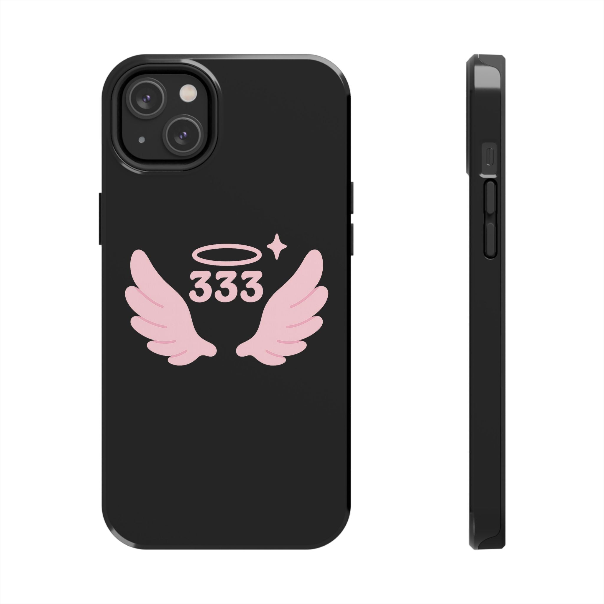 Black & Pink 333 Phone Case
