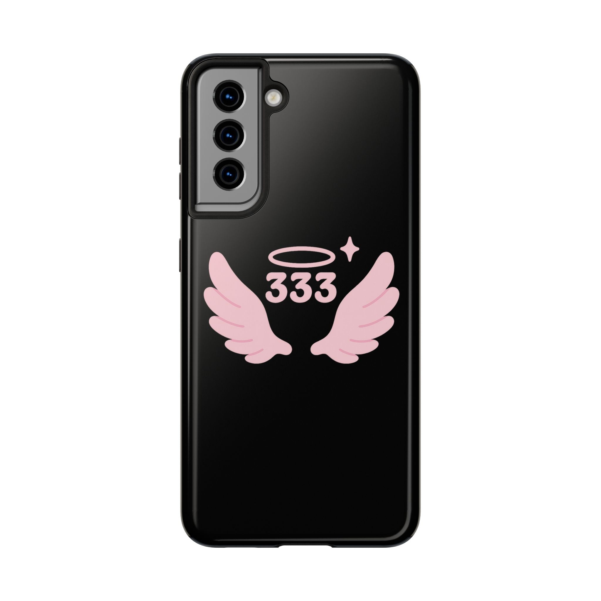 Black & Pink 333 Phone Case