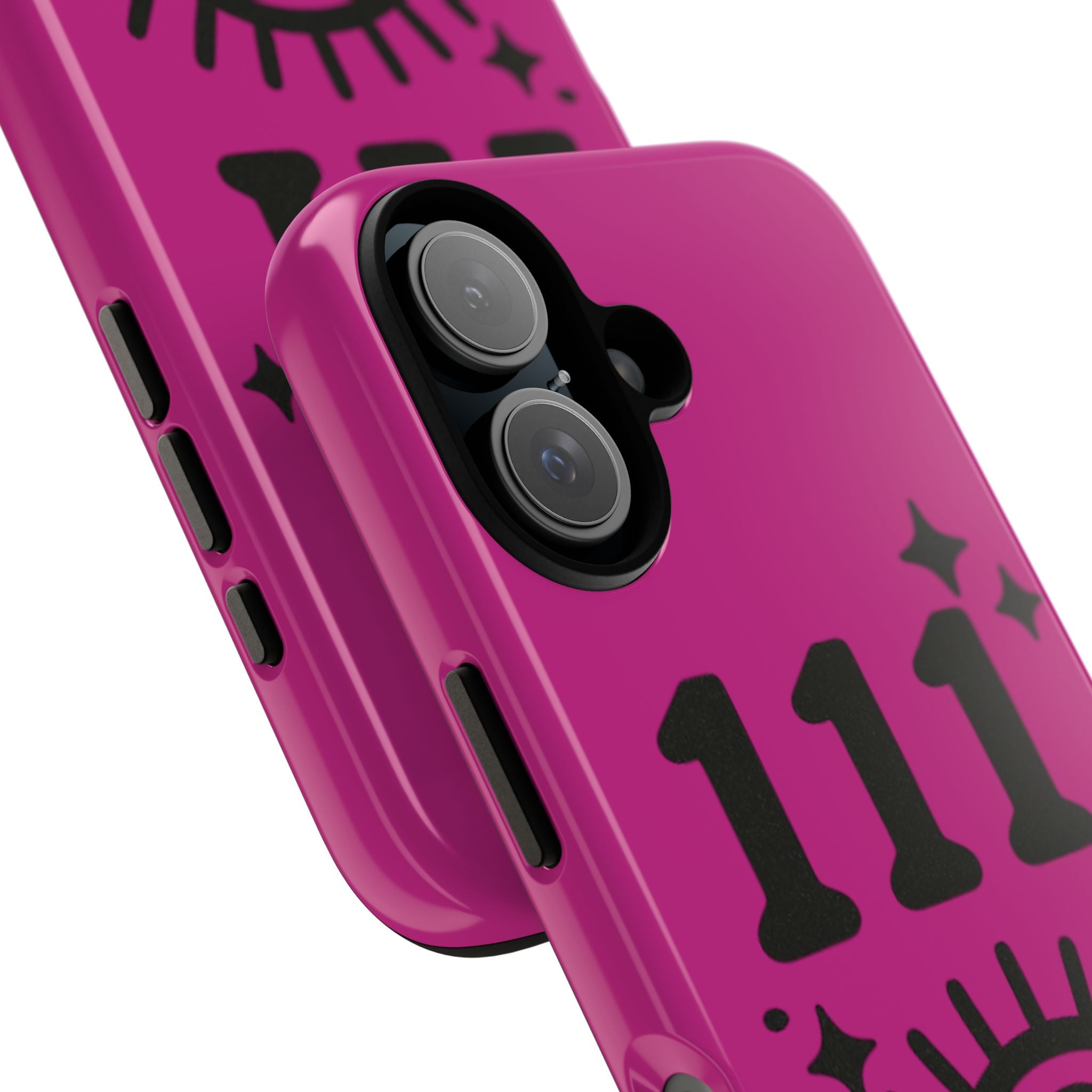 Black & Pink 111 Intuition Phone Case