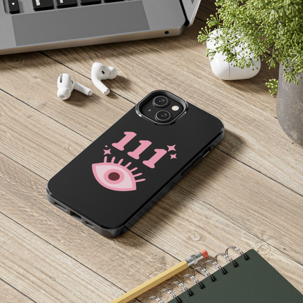 Black & Pink 111 Phone Case