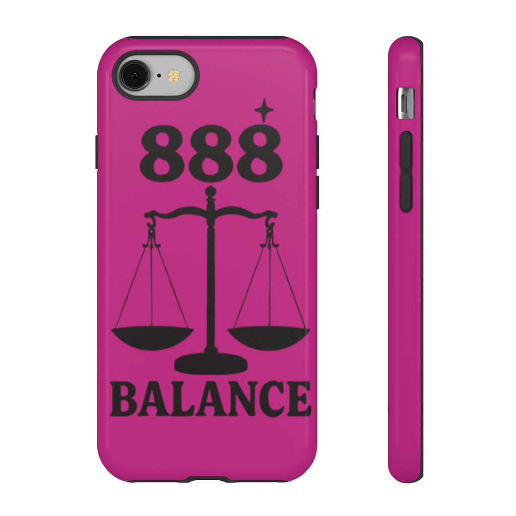 Black & Pink 888 Balance Phone Case