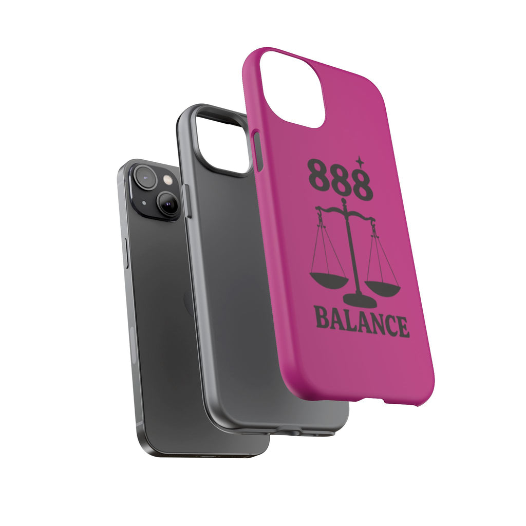 Black & Pink 888 Balance Phone Case
