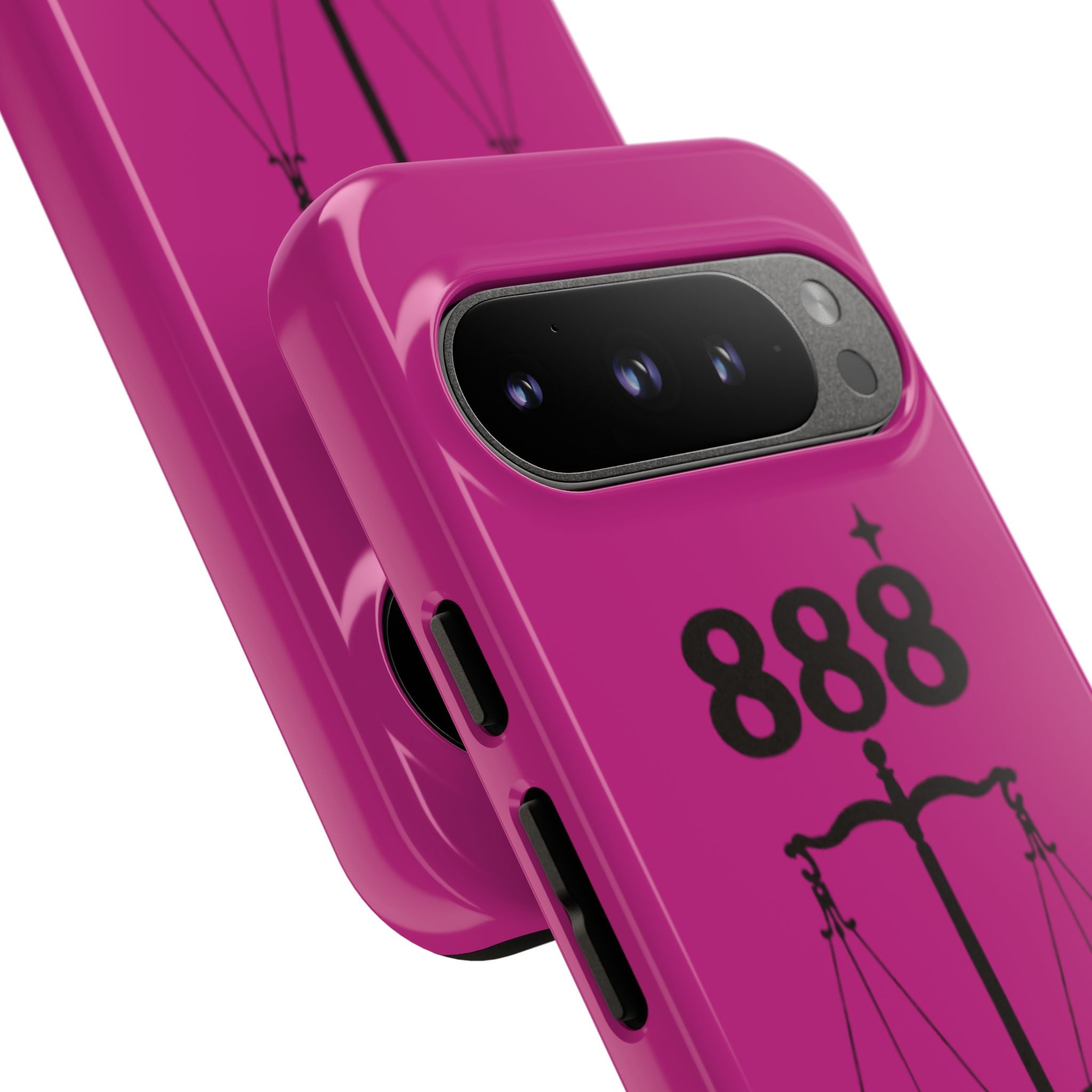 Black & Pink 888 Balance Phone Case