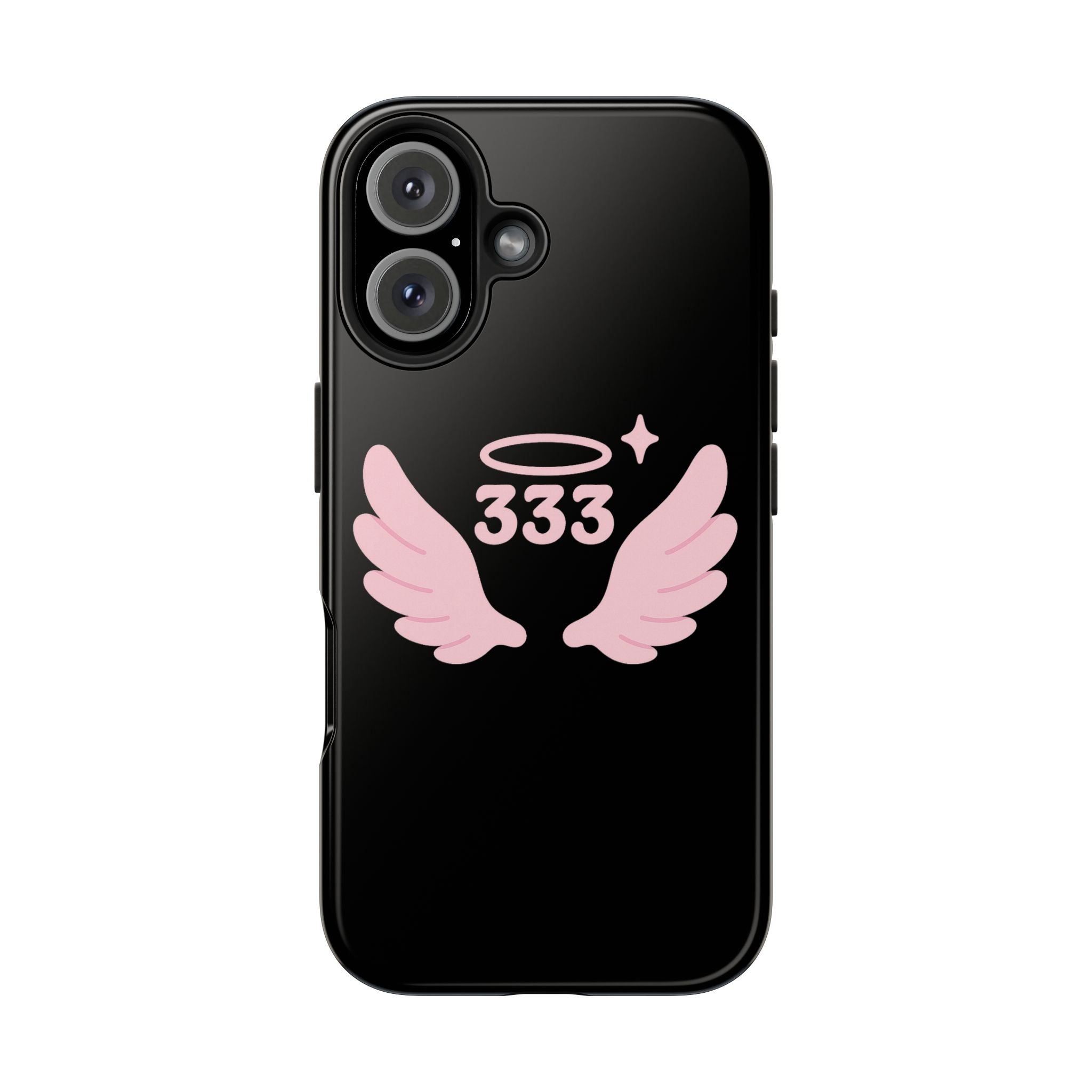 Black & Pink 333 Phone Case