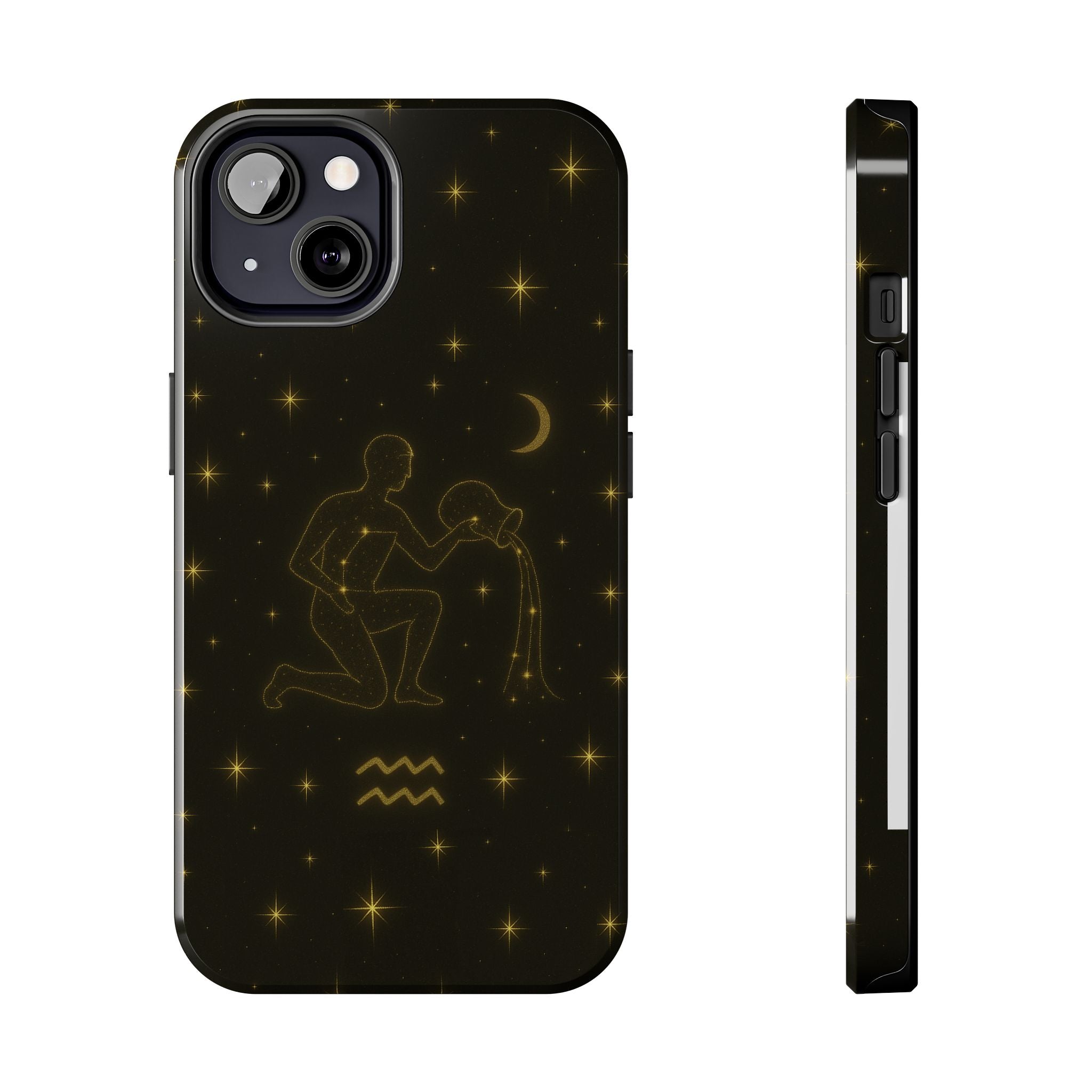 Aquarius Constellation Tough Phone Case — Zodiac Water-Bearer Astrology Design