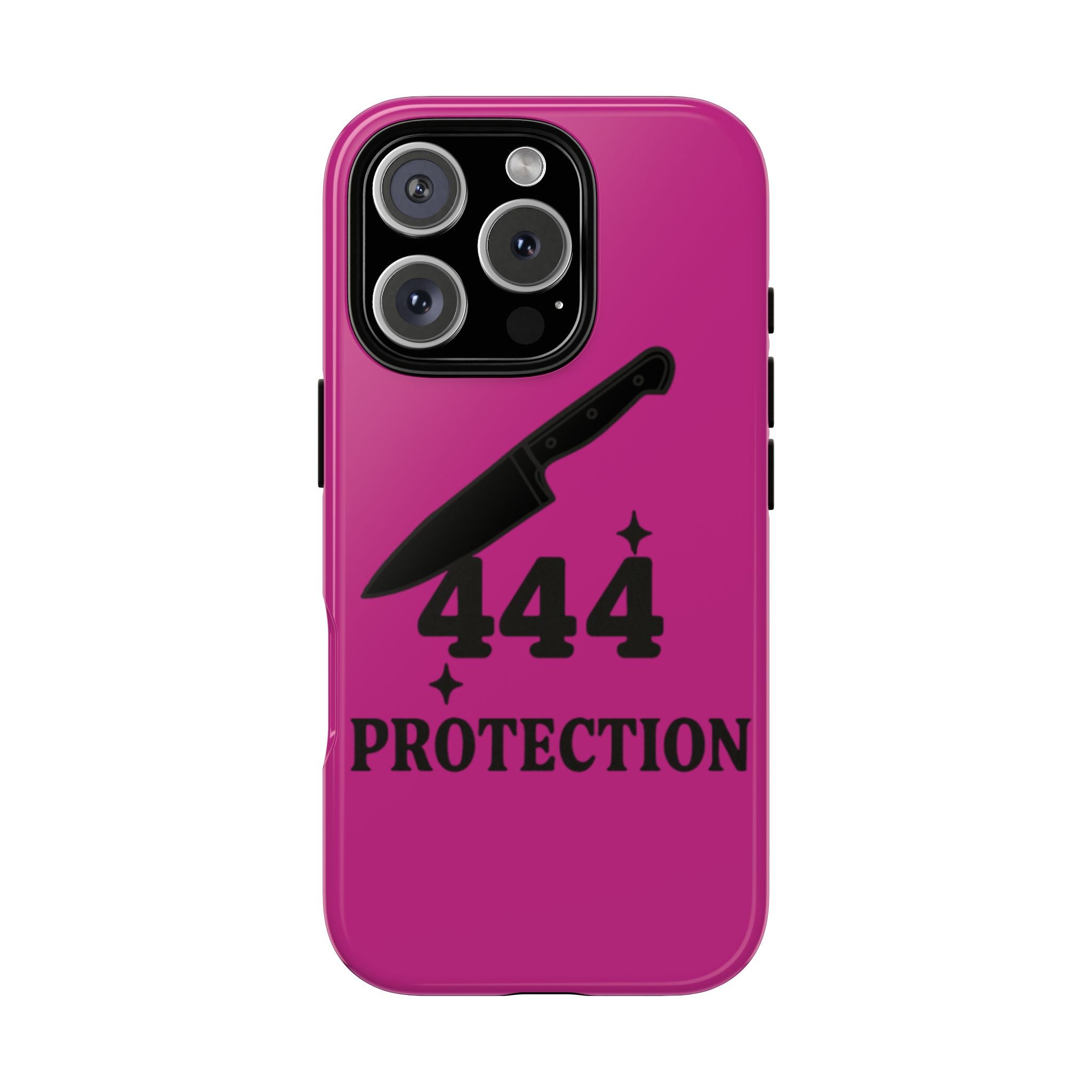 Black & Pink 444 Protection Phone Case