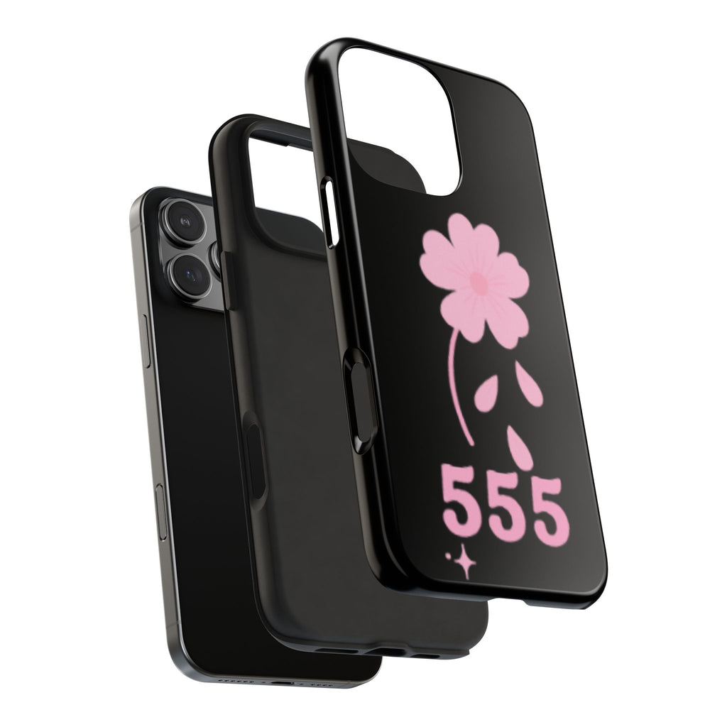 Black & Pink 555 Phone Case
