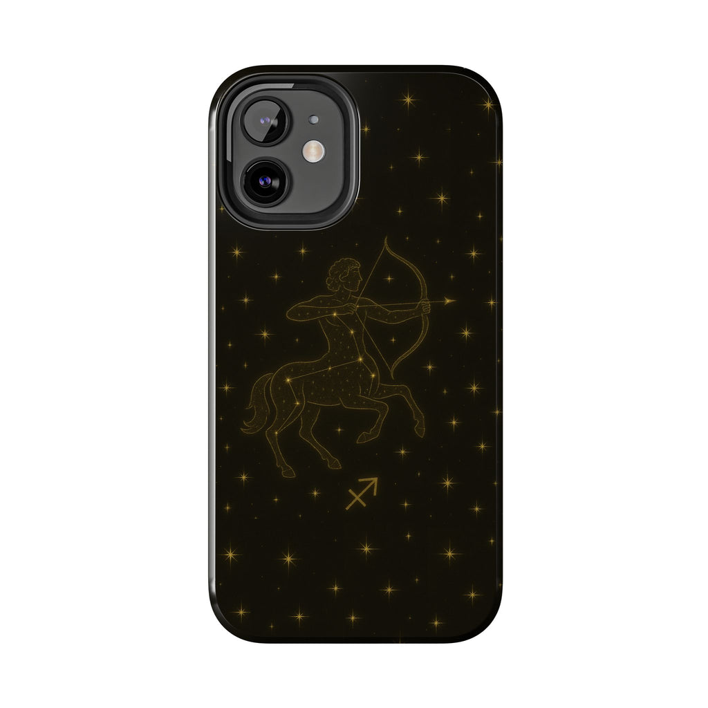 Sagittarius Constellation Tough Phone Case — Zodiac Archer Protective Cover