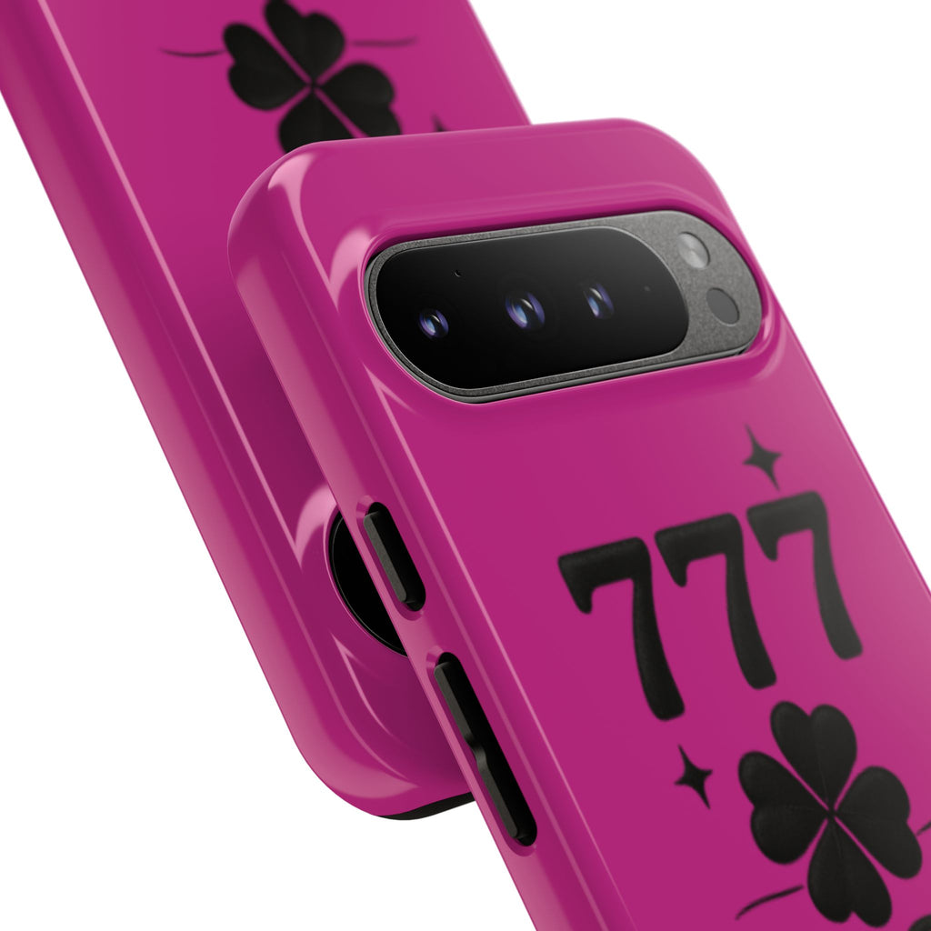Black & Pink 777 Luck Phone Case
