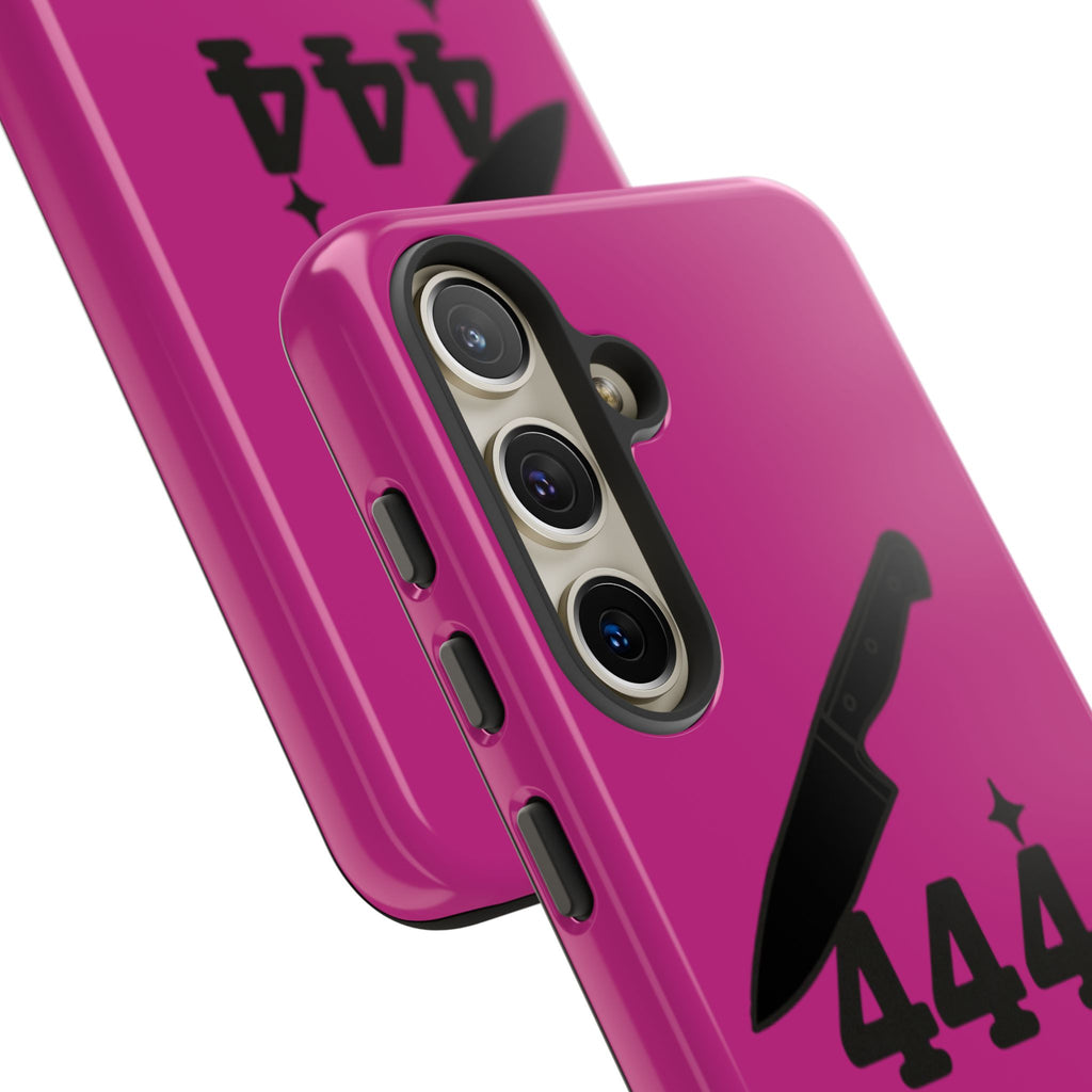Black & Pink 444 Protection Phone Case