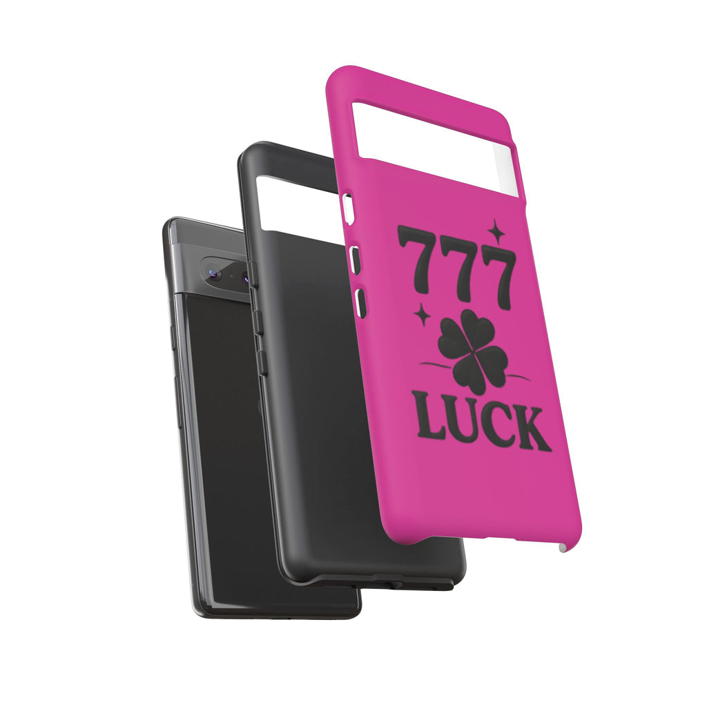Black & Pink 777 Luck Phone Case