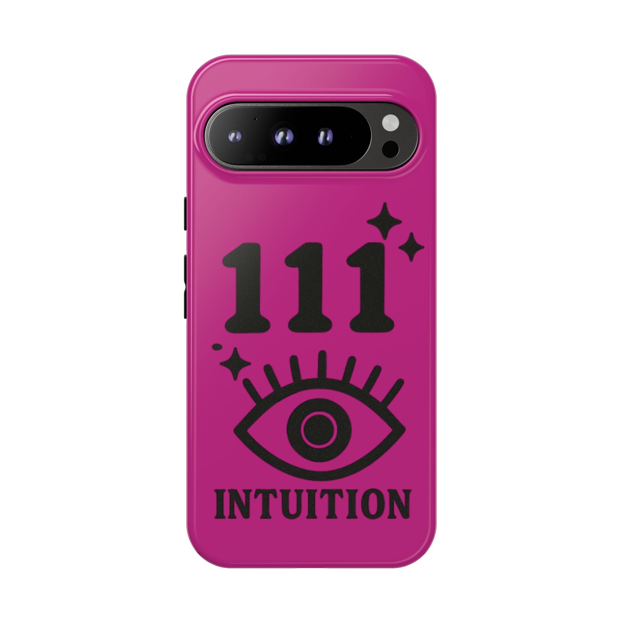 Black & Pink 111 Intuition Phone Case