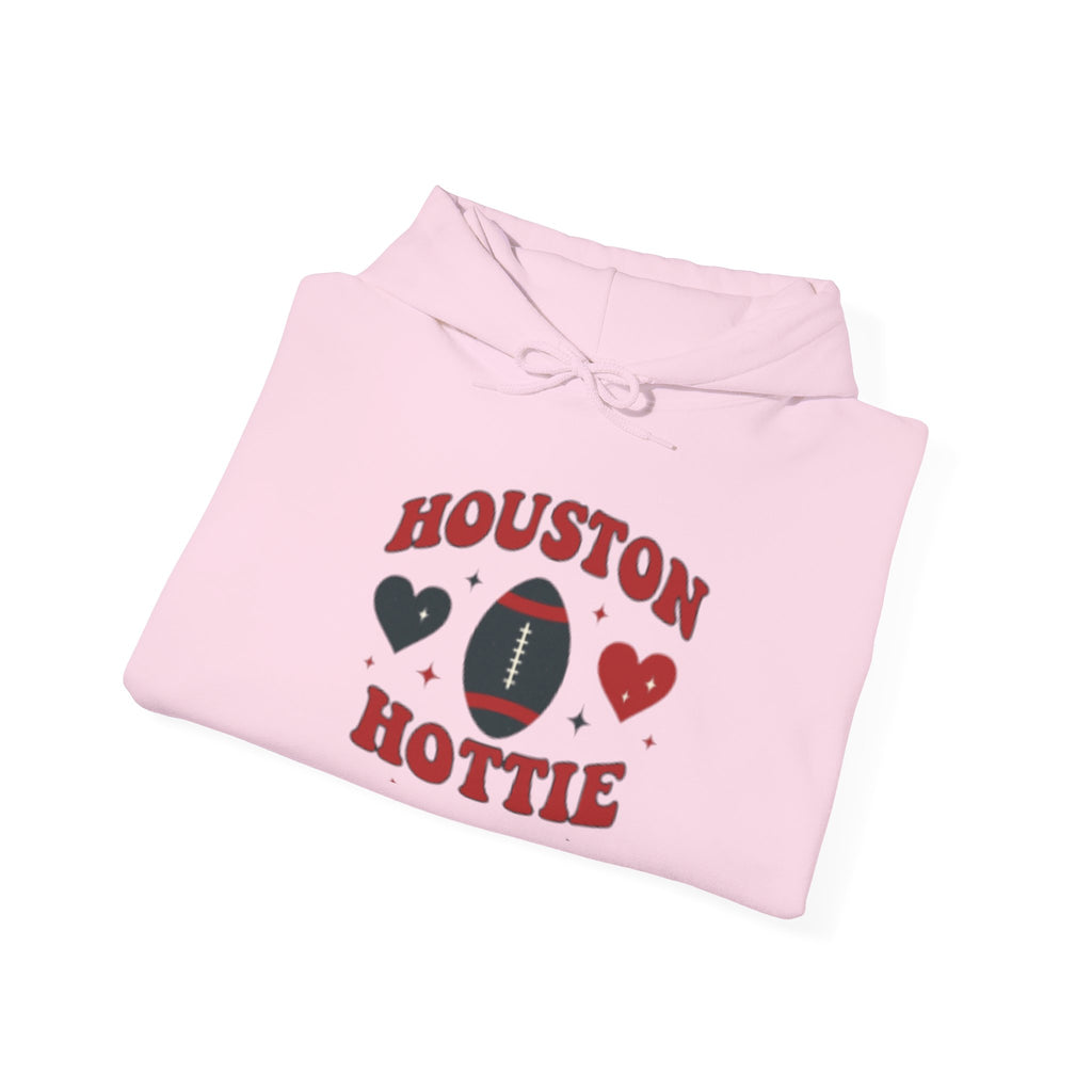 Hoodie — "Houston Hottie" Football Graphic Pullover